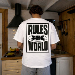 City Off Domes Rules The World White T-shirt