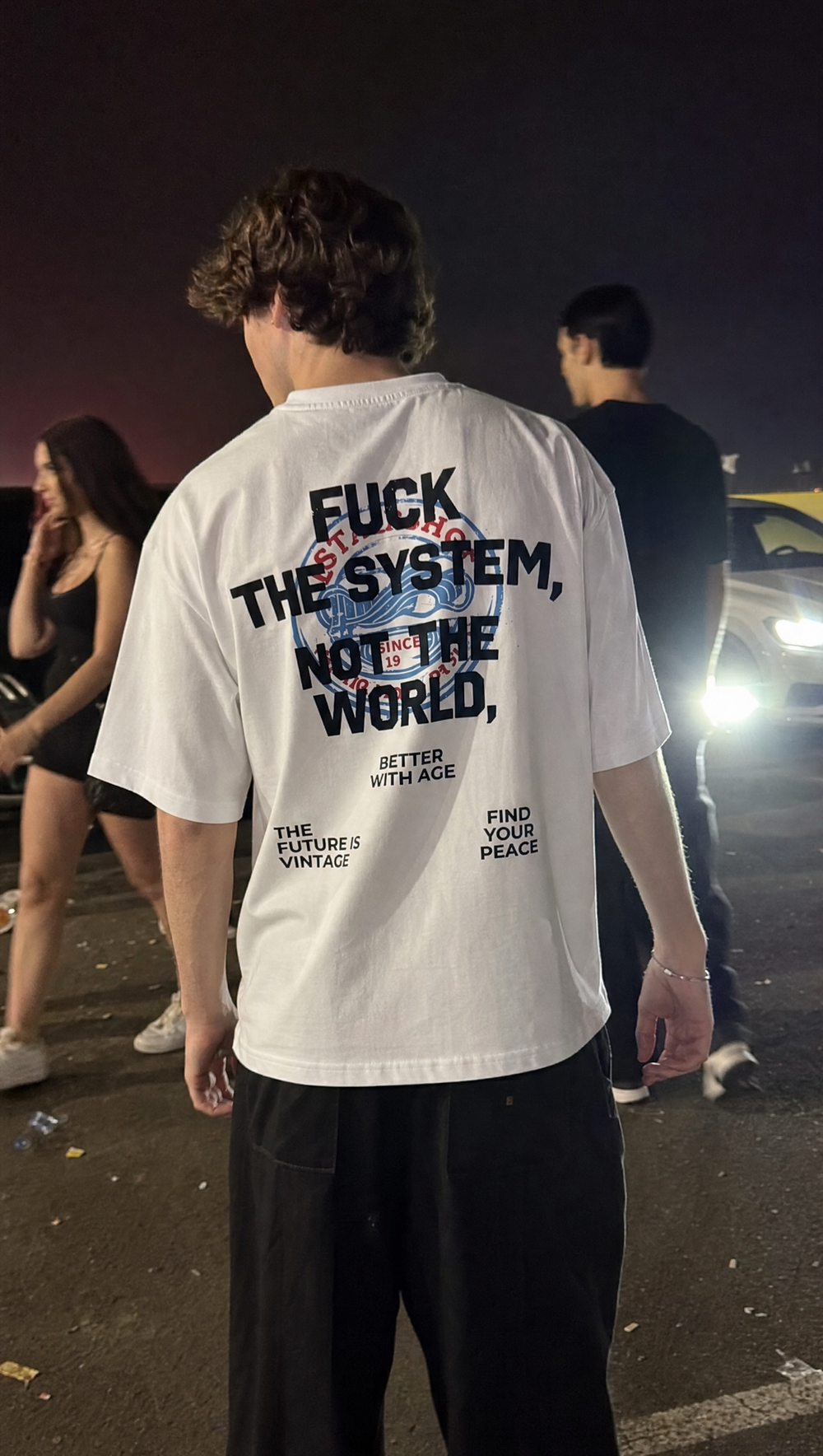 City Off Domes Off System White T-shirt