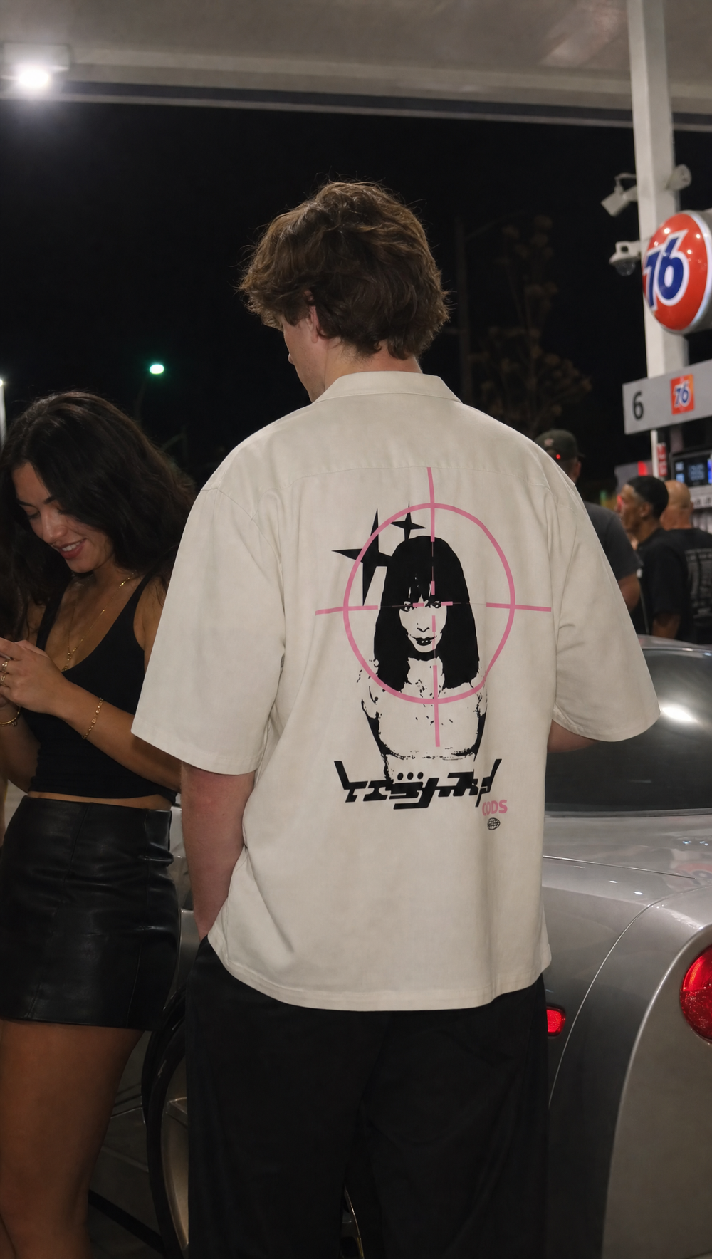 City Off Domes Kill Code White Bowling Shirt