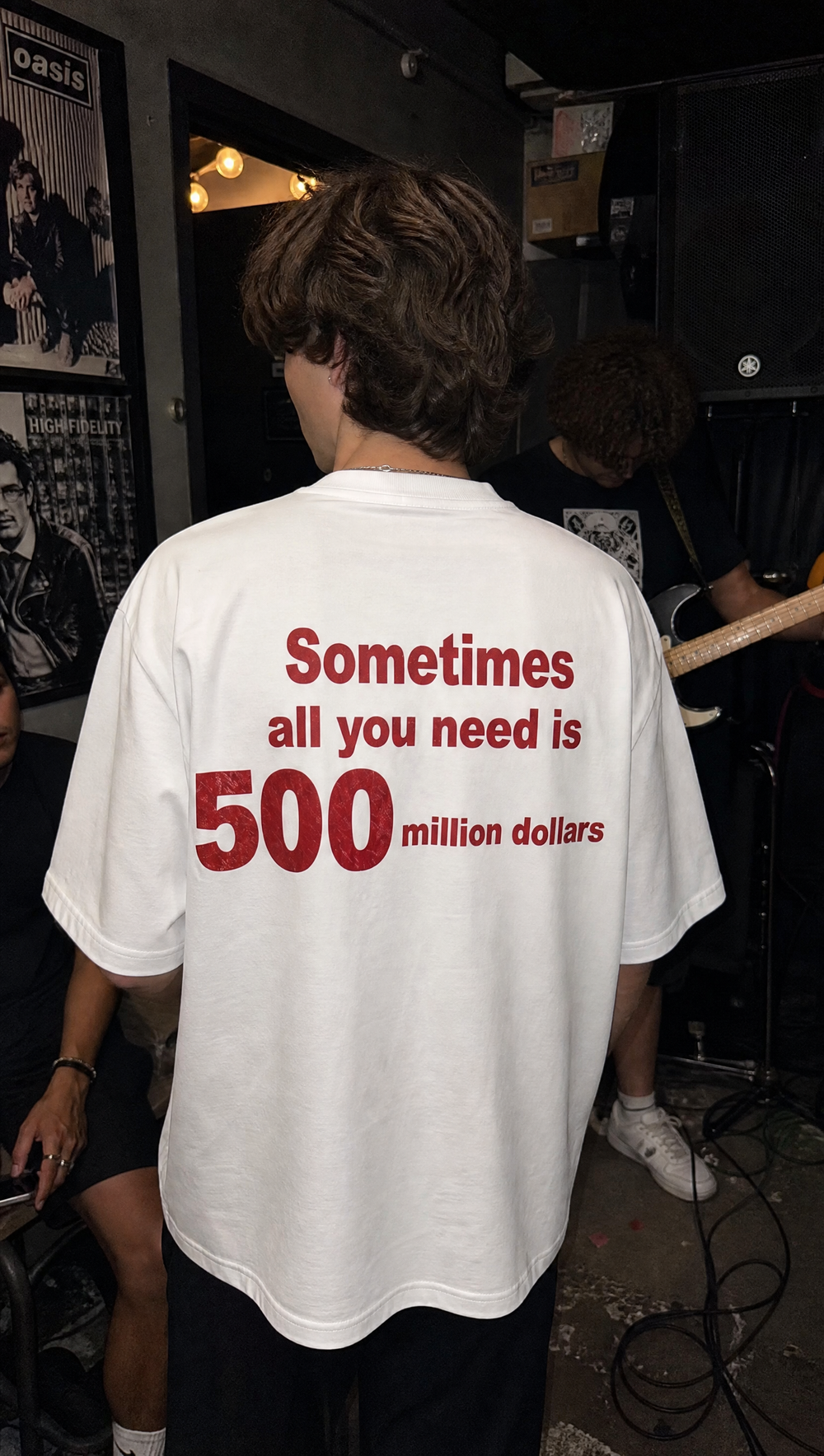 City Off Domes Millon Dollars White T-shirt