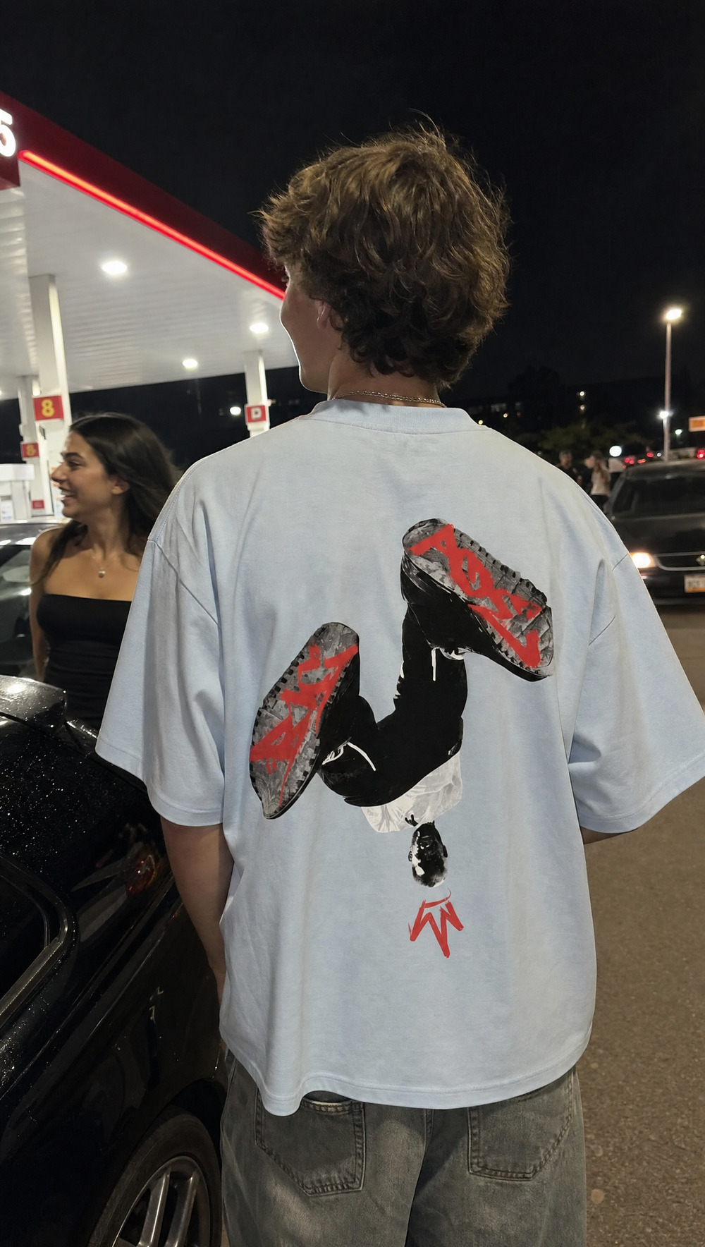 City Off Domes Vision Error Ice Blue T-shirt