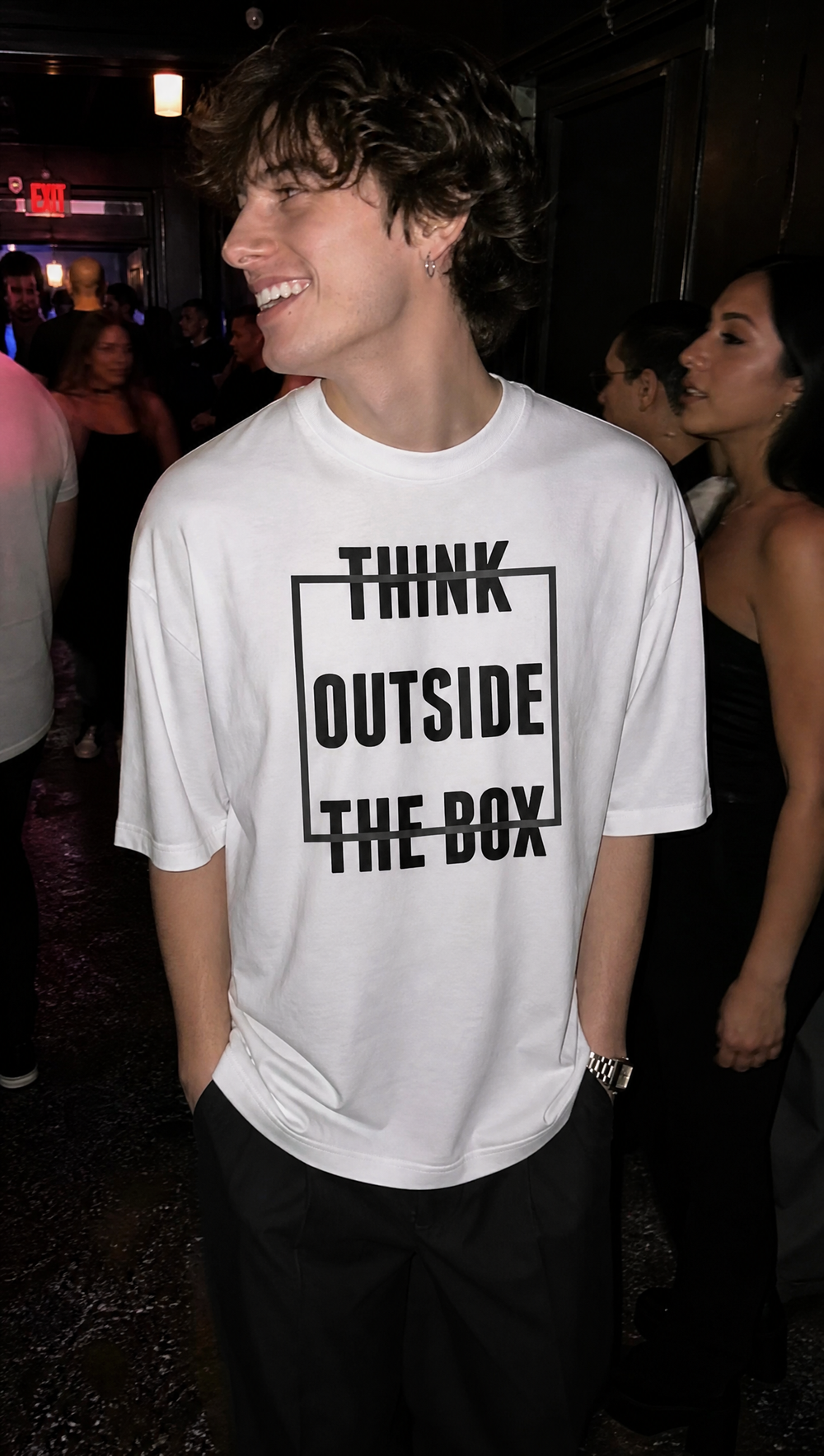 City Off Domes Outside The Box white T-shirt