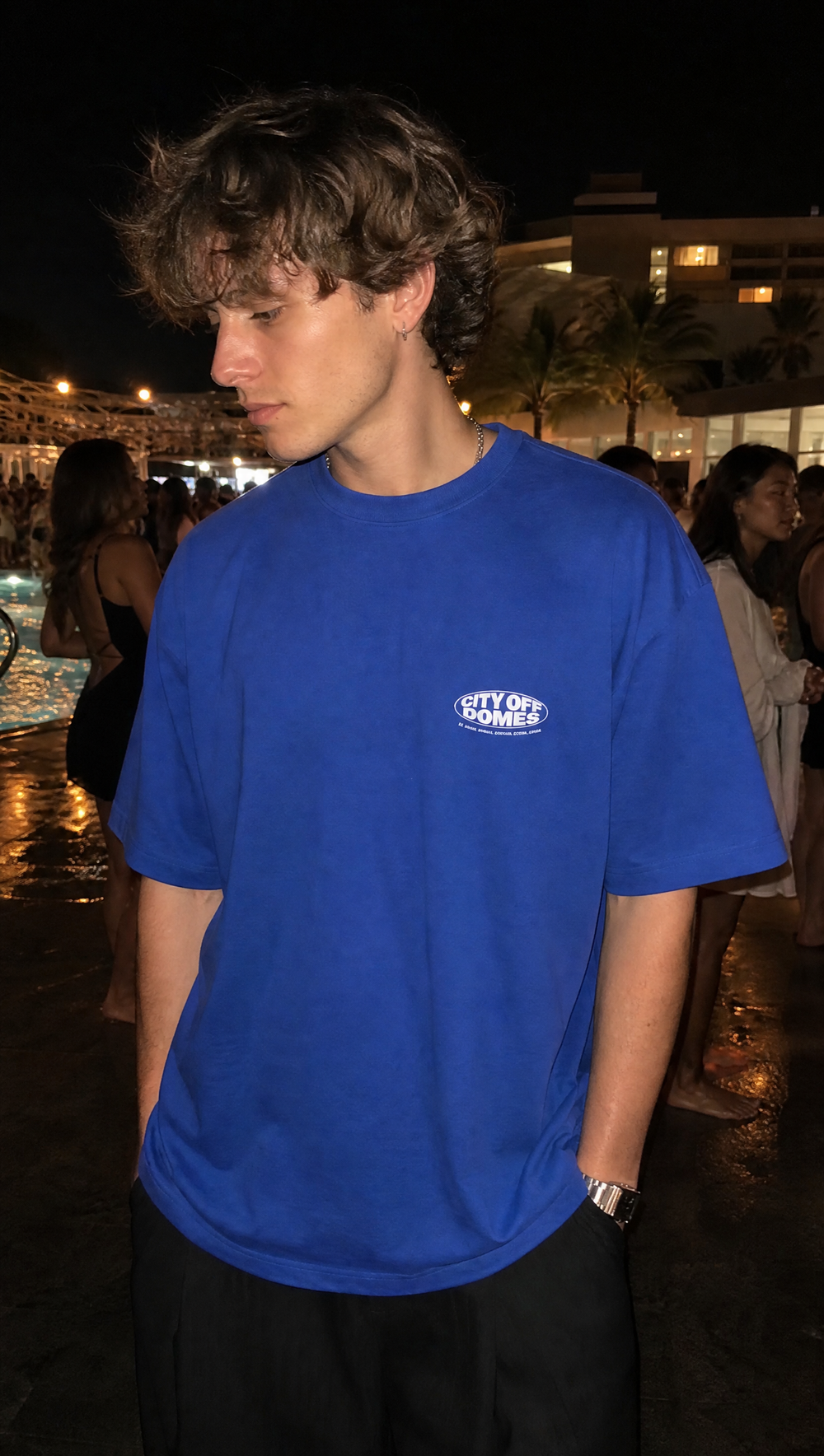 City Off Domes Gravity Drop Blue T-shirt