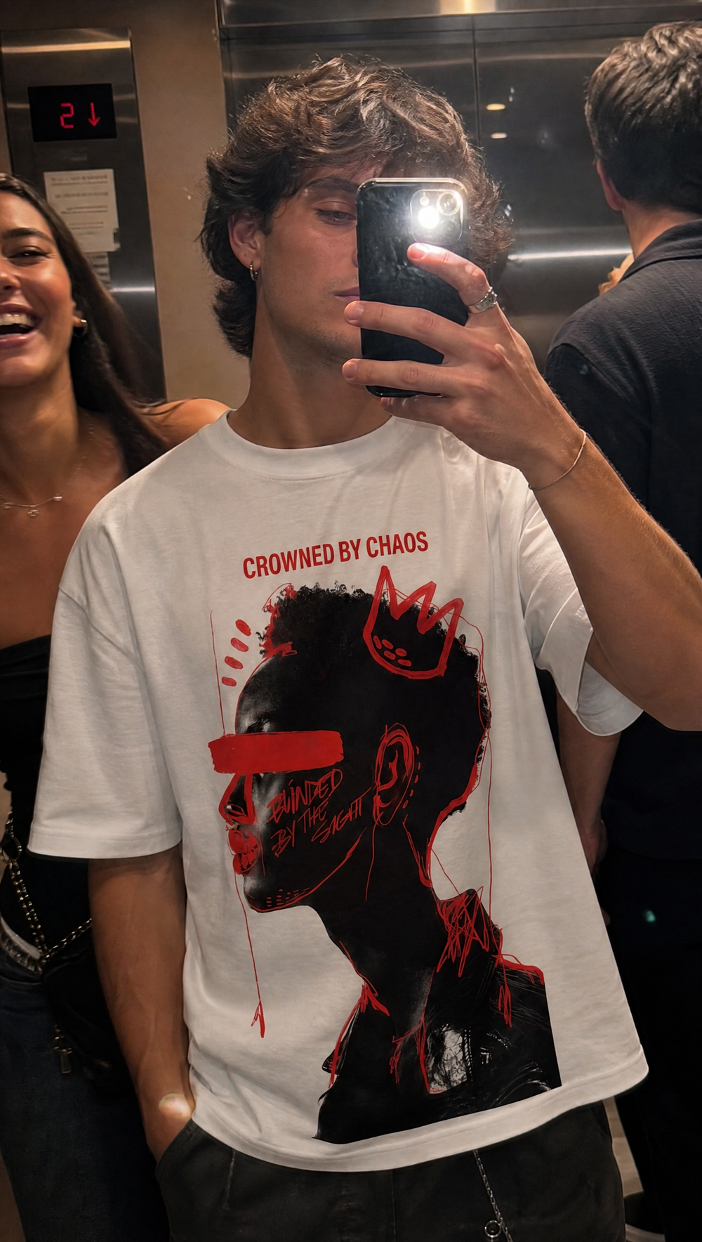City Off Domes Mind Glitch White T-shirt