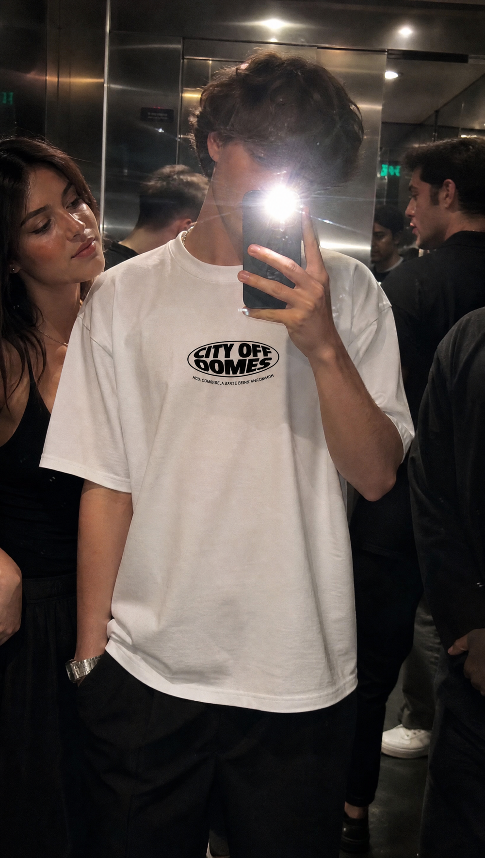 City Off Domes Everyday Blank White Tee