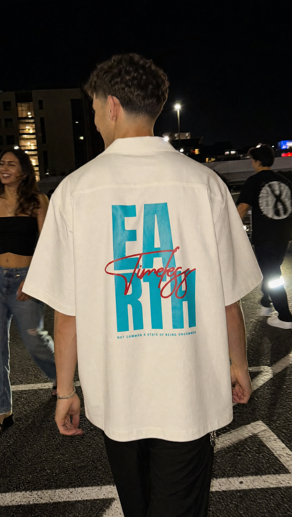 City Off Domes Elevate Daily White Bowling Shirt