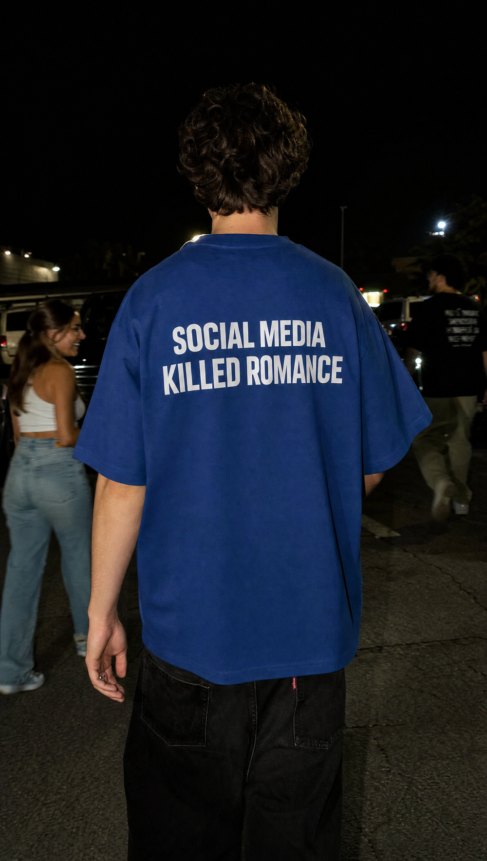 City Off Domes Old Romance Blue T-shirt