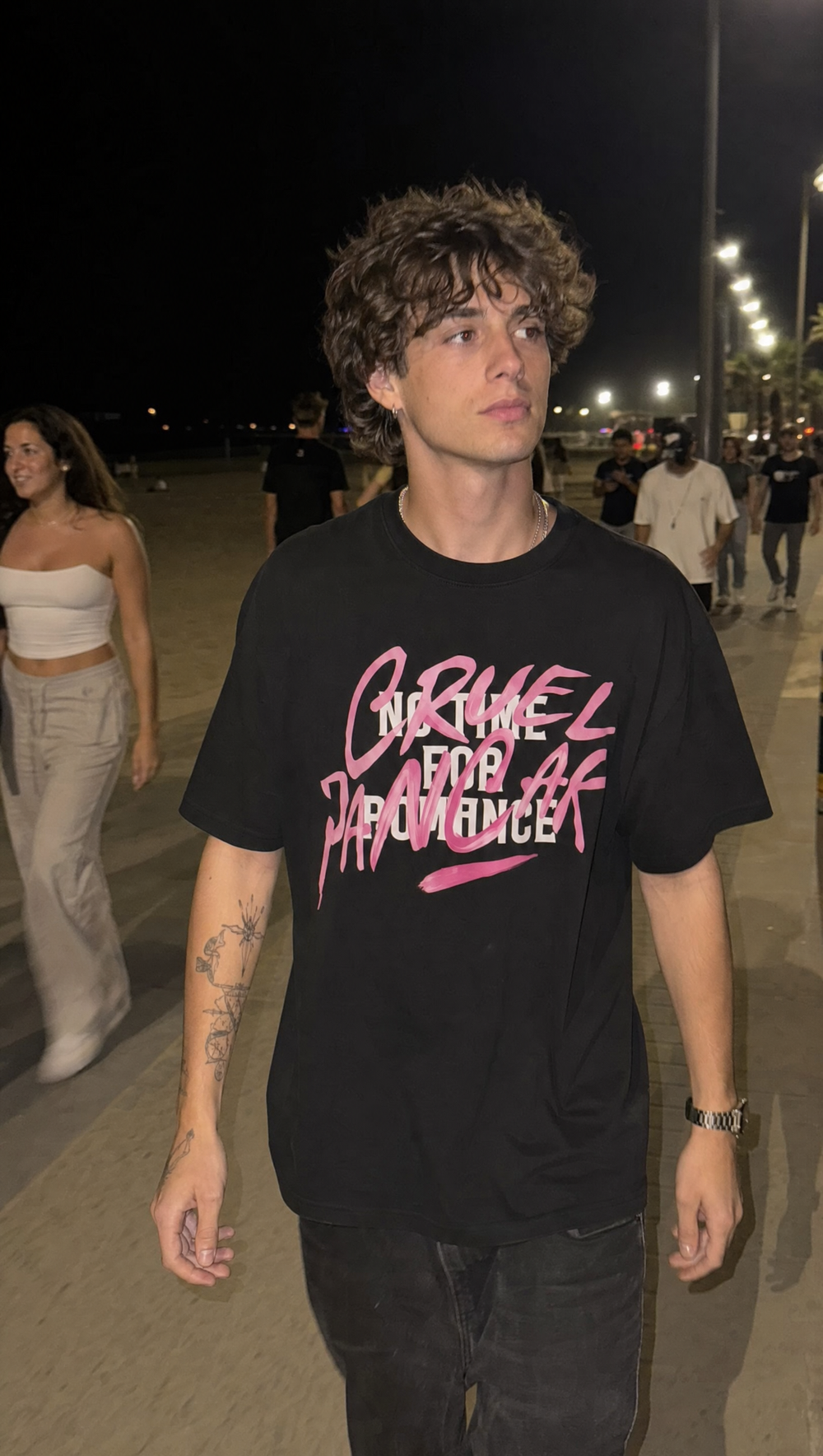 City Off Domes Subtle Storm Black T-shirt