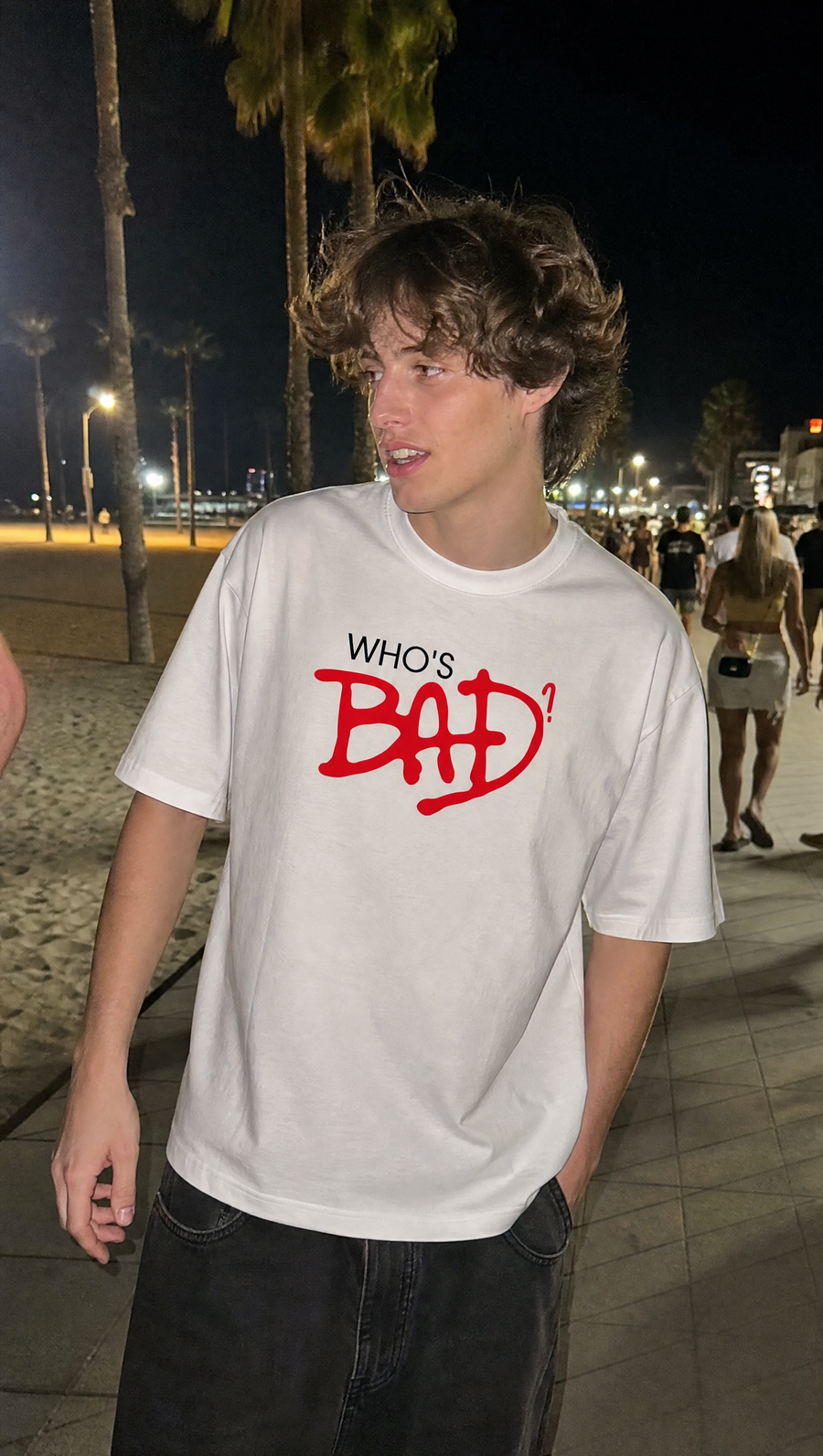 CITY OFF DOMES BAD MODE WHITE T-SHIRT