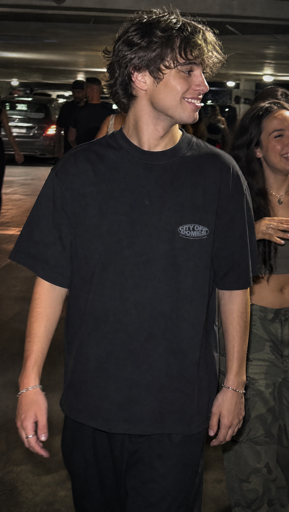 City Off Domes 2Pretty Ice Black T-shirt