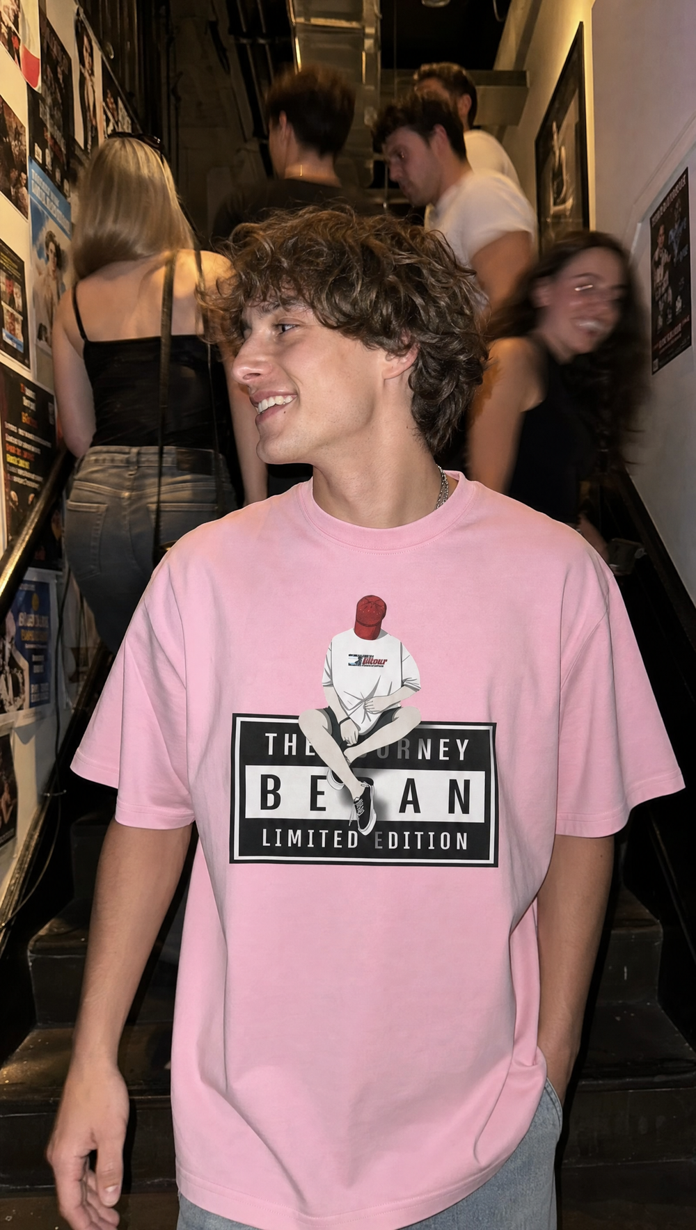 City Off Domes City of Noise Pink T-shirt