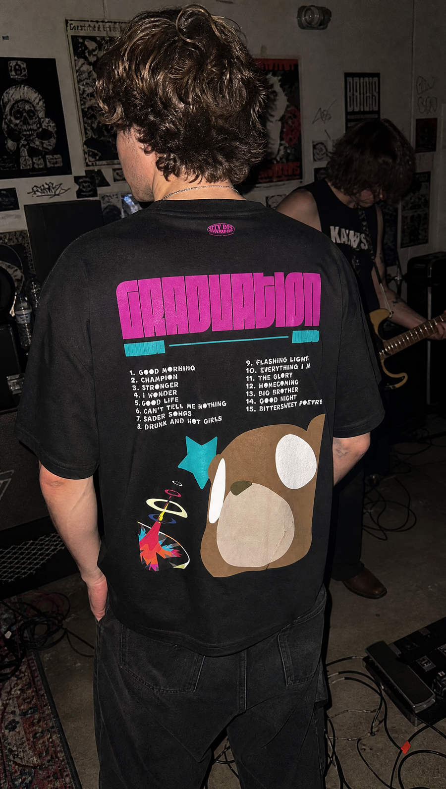 City Off Domes GRAD VISION BLACK T-SHIRT