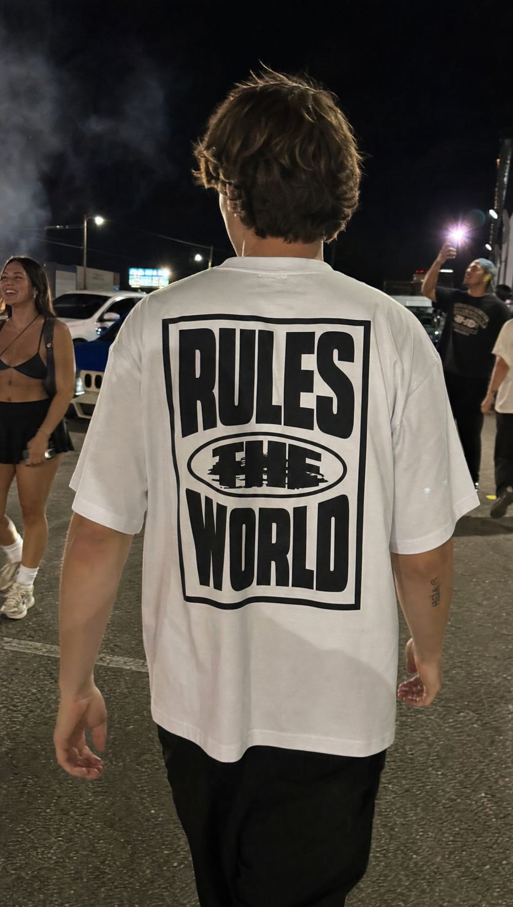 City Off Domes Rules The World White T-shirt