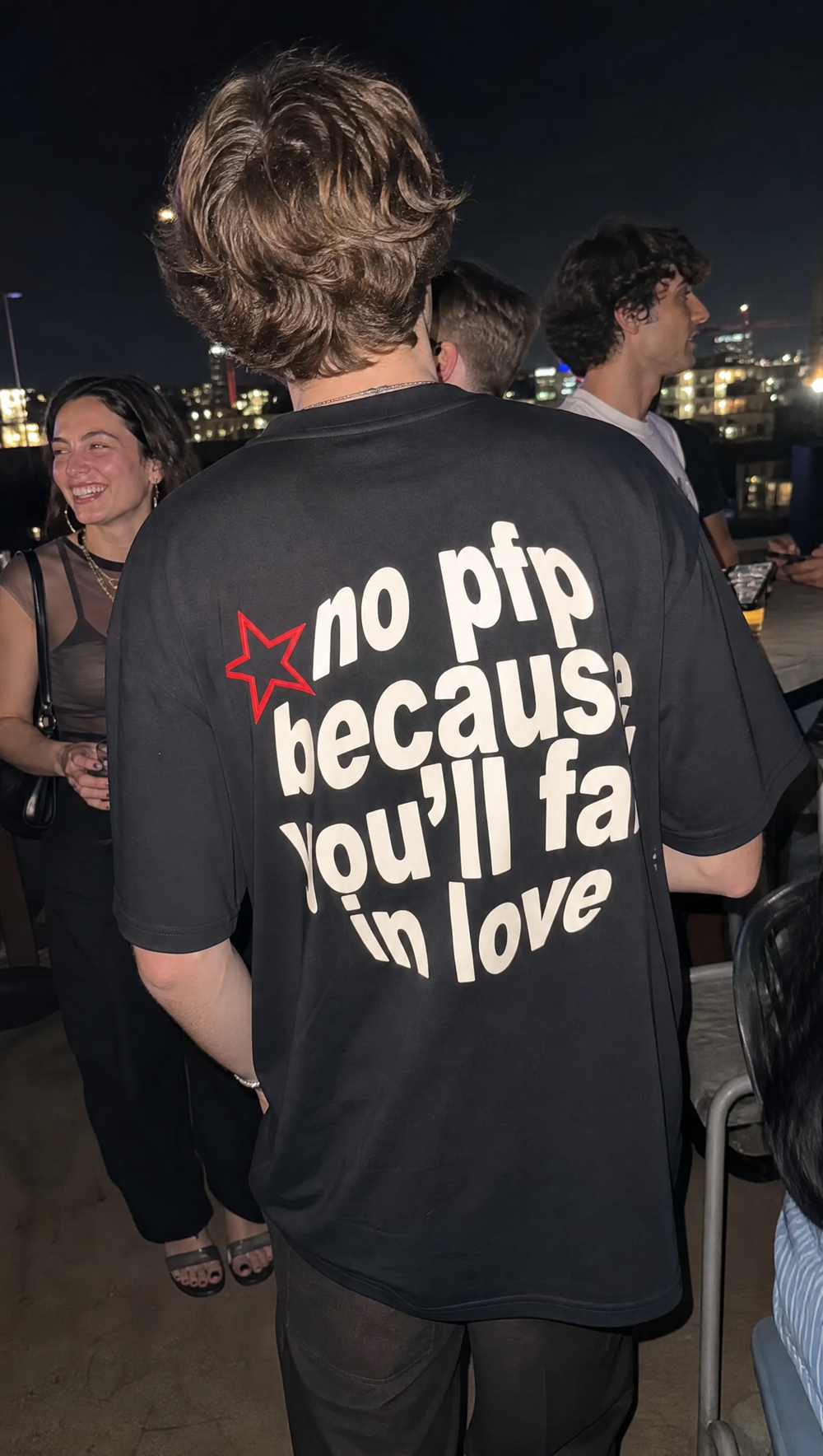 City Off Domes System Denied Black T-shirt