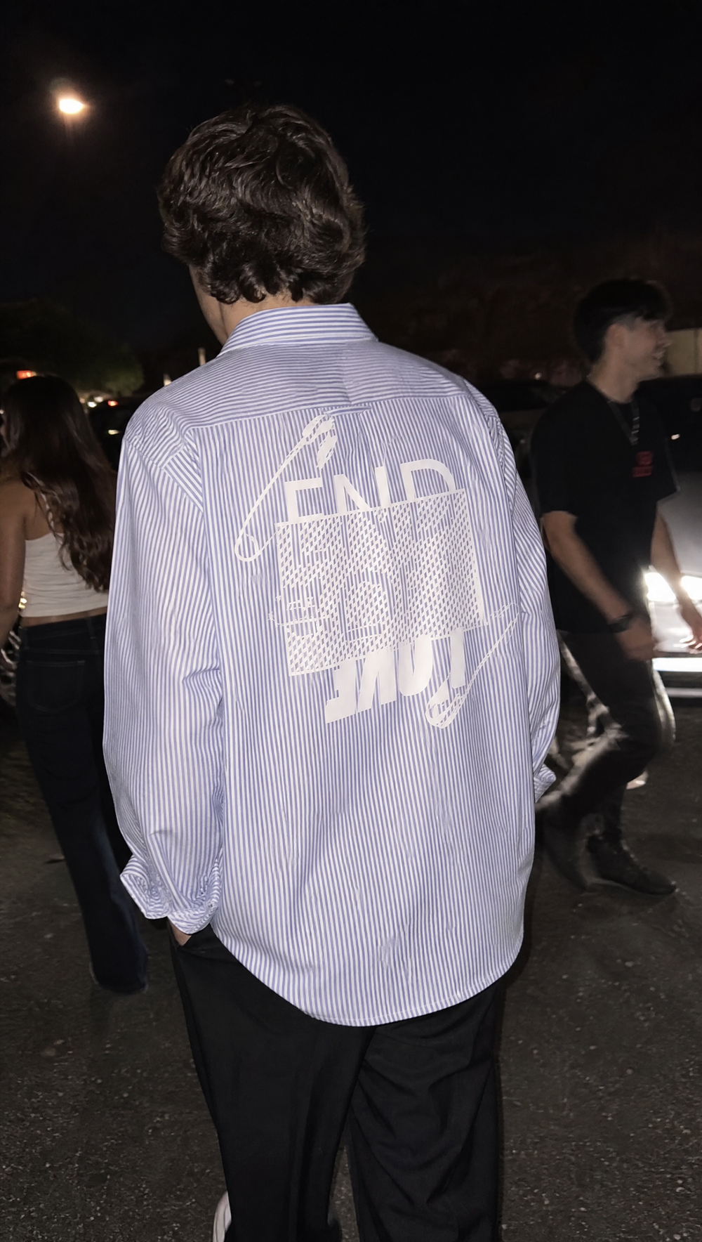 City Off Domes End Off Love Blue Stripe Shirt