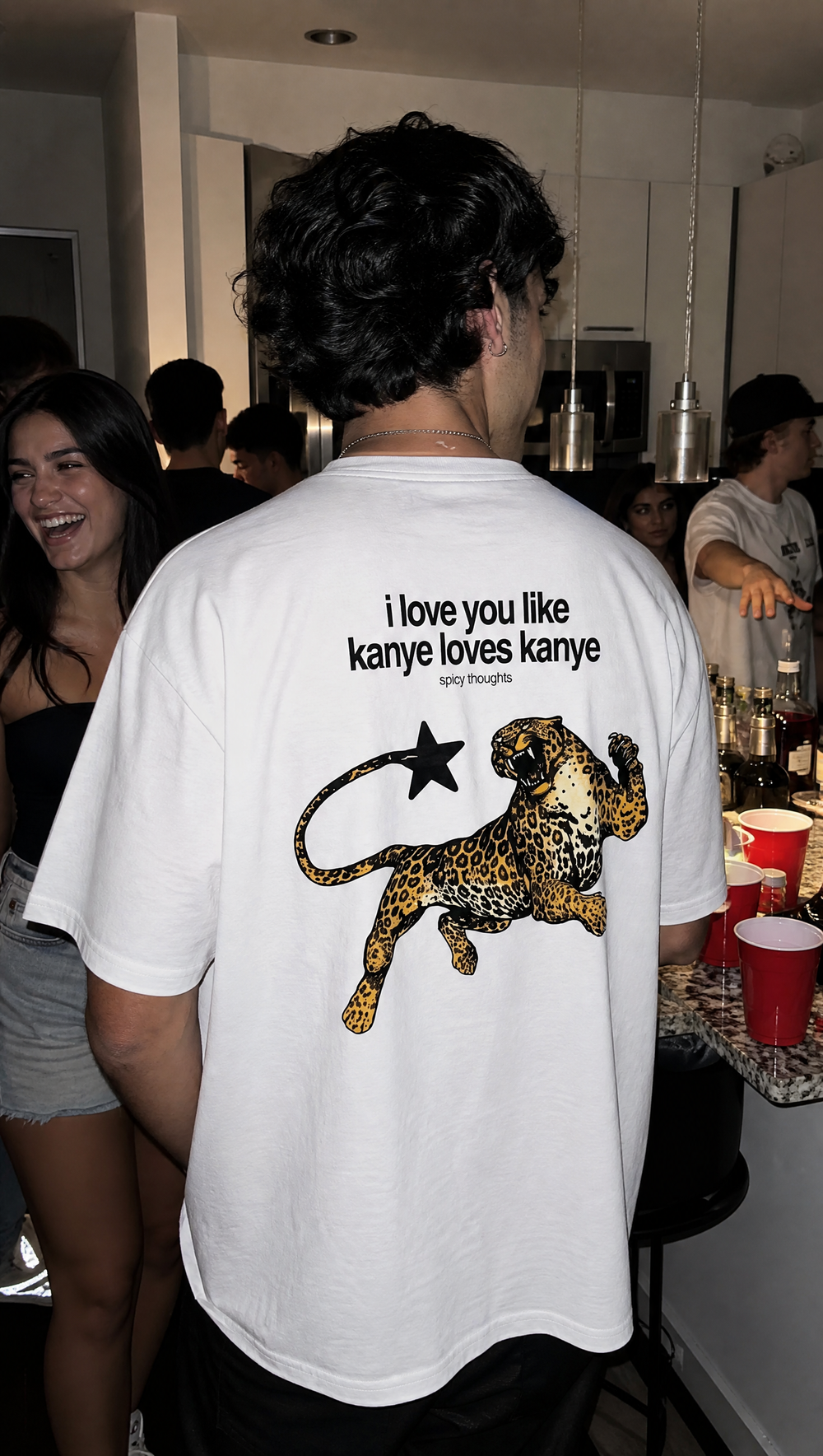 City Off Domes Kanye Love white T-shirt