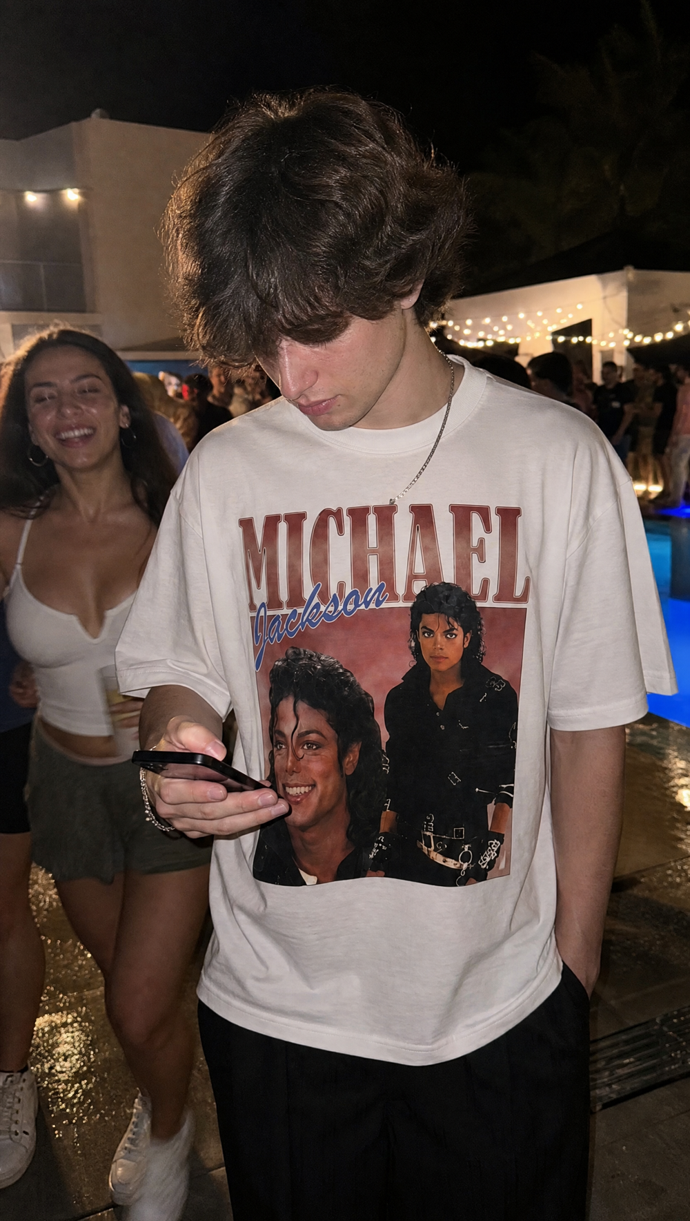 CITY OFF DOMES MICHAEL FOREVER WHITE T-SHIRT