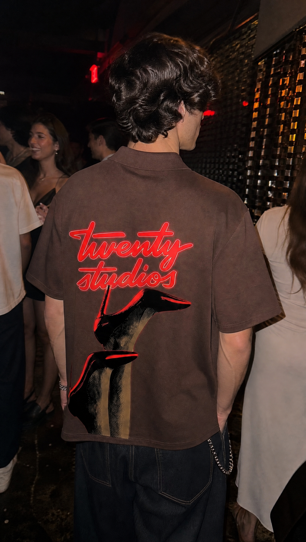 City Off Domes Zero Apologies  Brown Polo Quater Zip T-Shirt