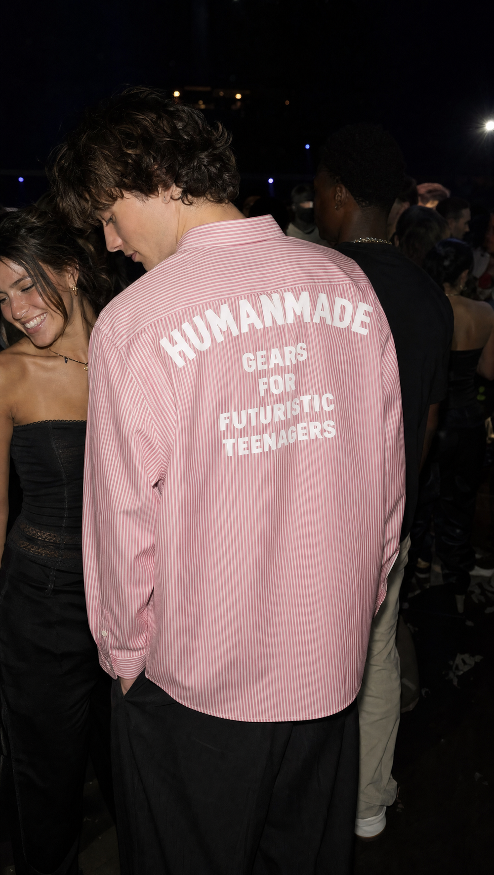 City Off Domes Humanmade Pink Stripe Shirt