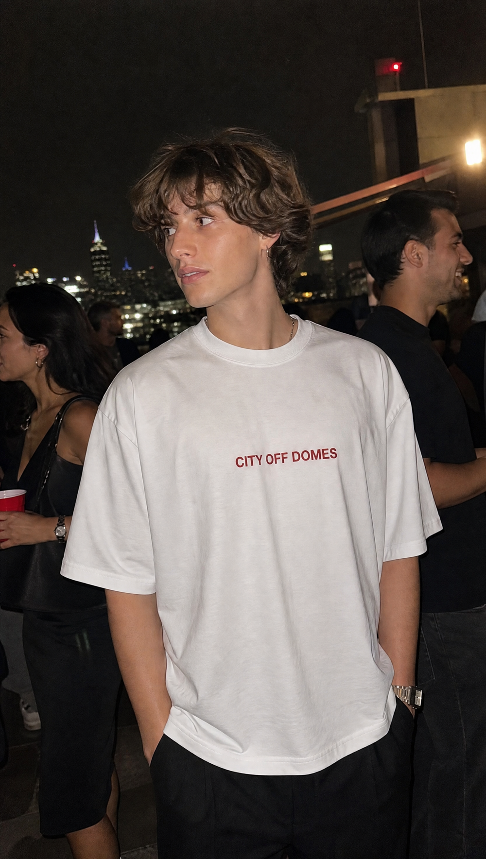 City Off Domes Millon Dollars White T-shirt