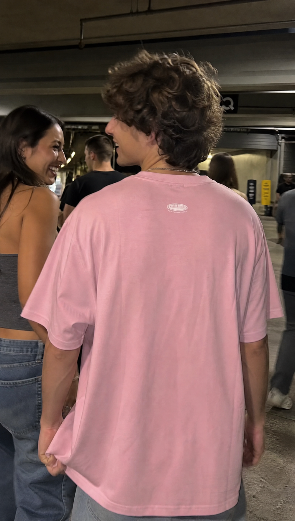 City Off Domes City of Noise Pink T-shirt