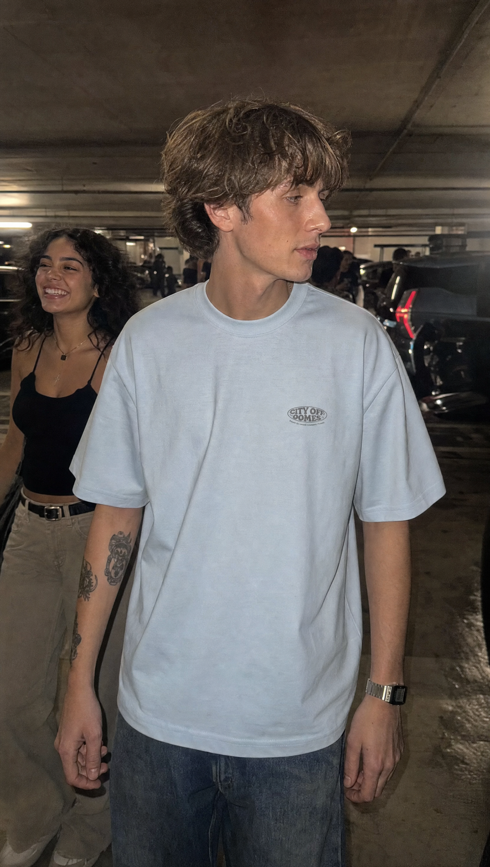 City Off Domes 2Pretty Ice Blue T-shirt