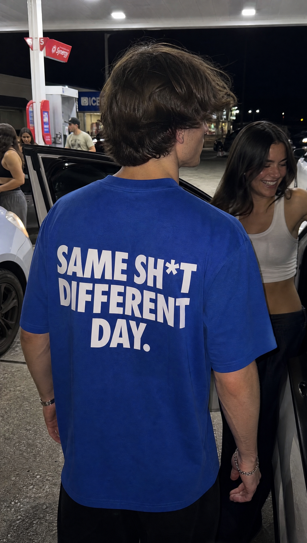 City Off Domes Different Day Blue T-shirt