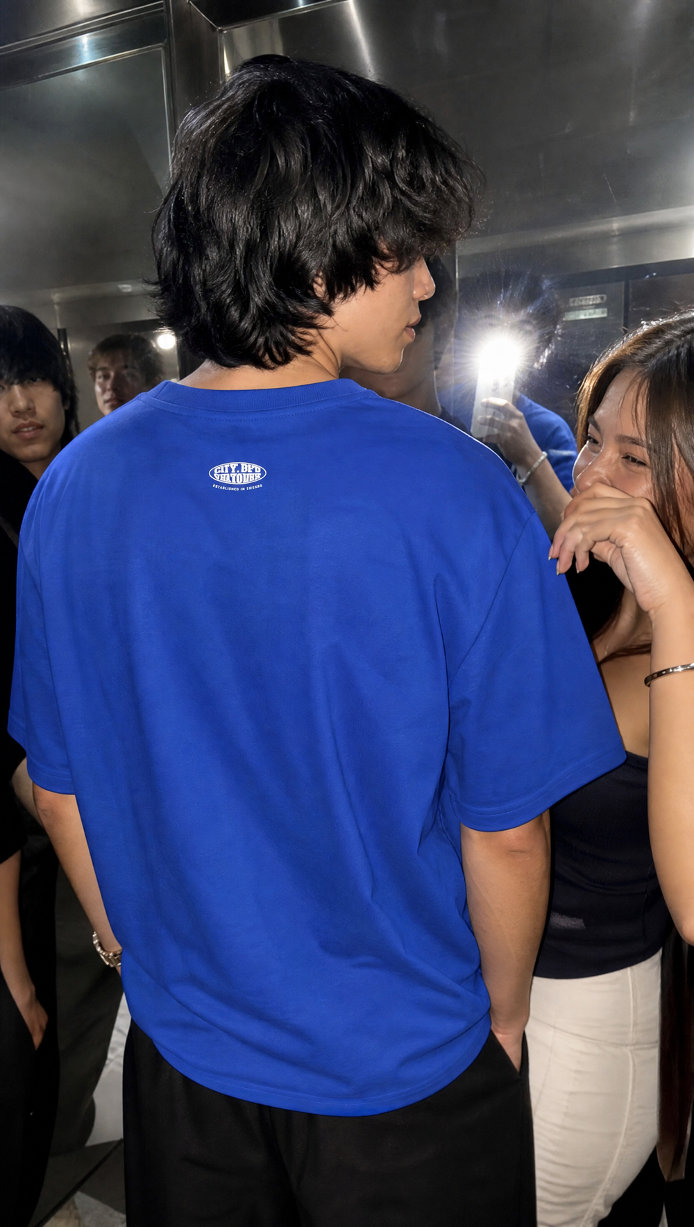 City Off Domes City of Noise Blue T-shirt