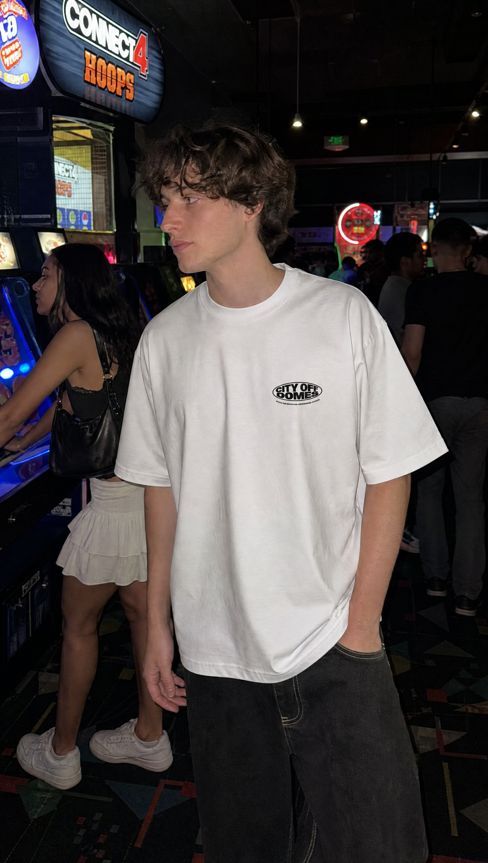 City Off Domes Off System White T-shirt