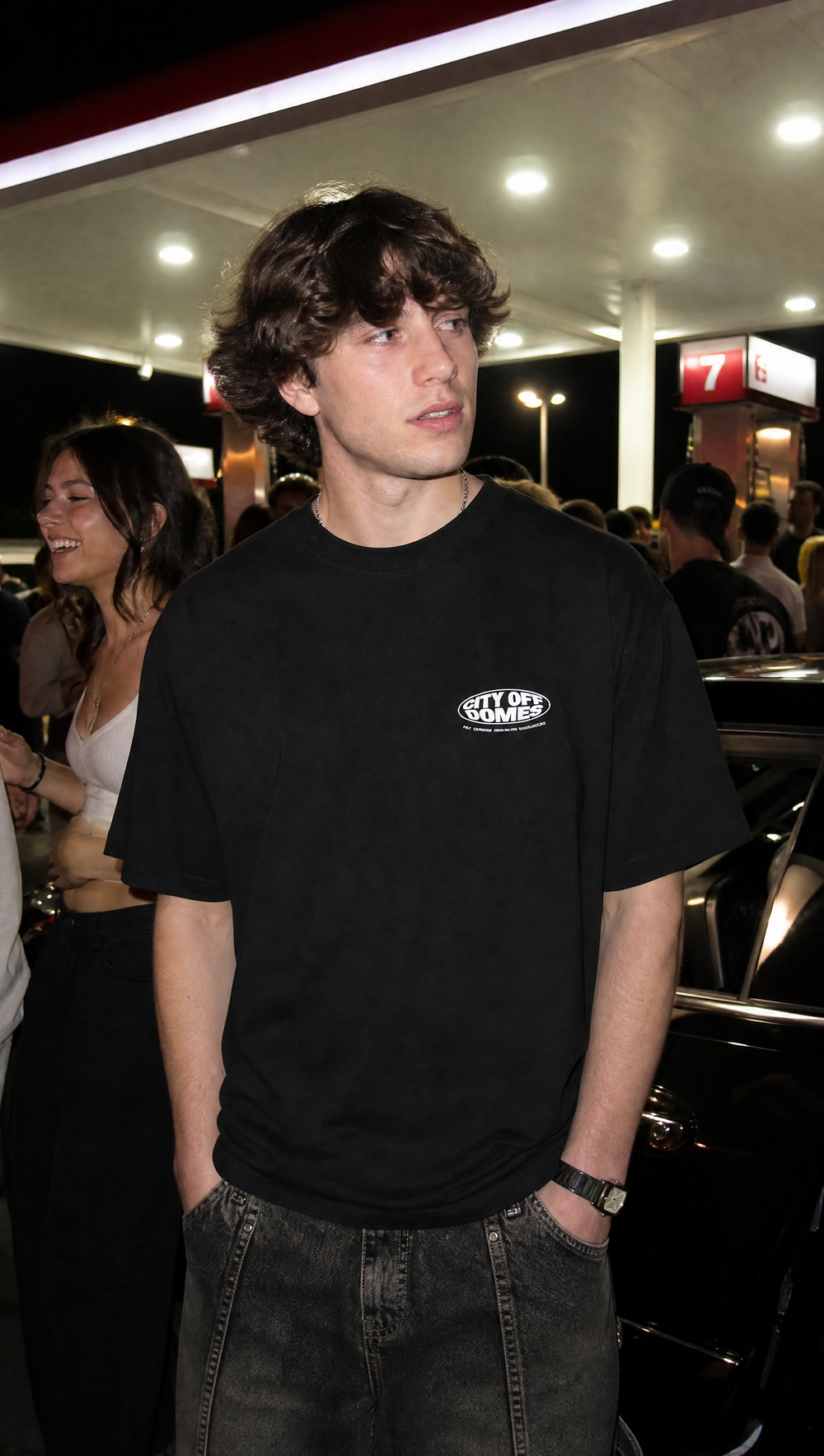 City Off Domes Chaos Club Black T-shirt