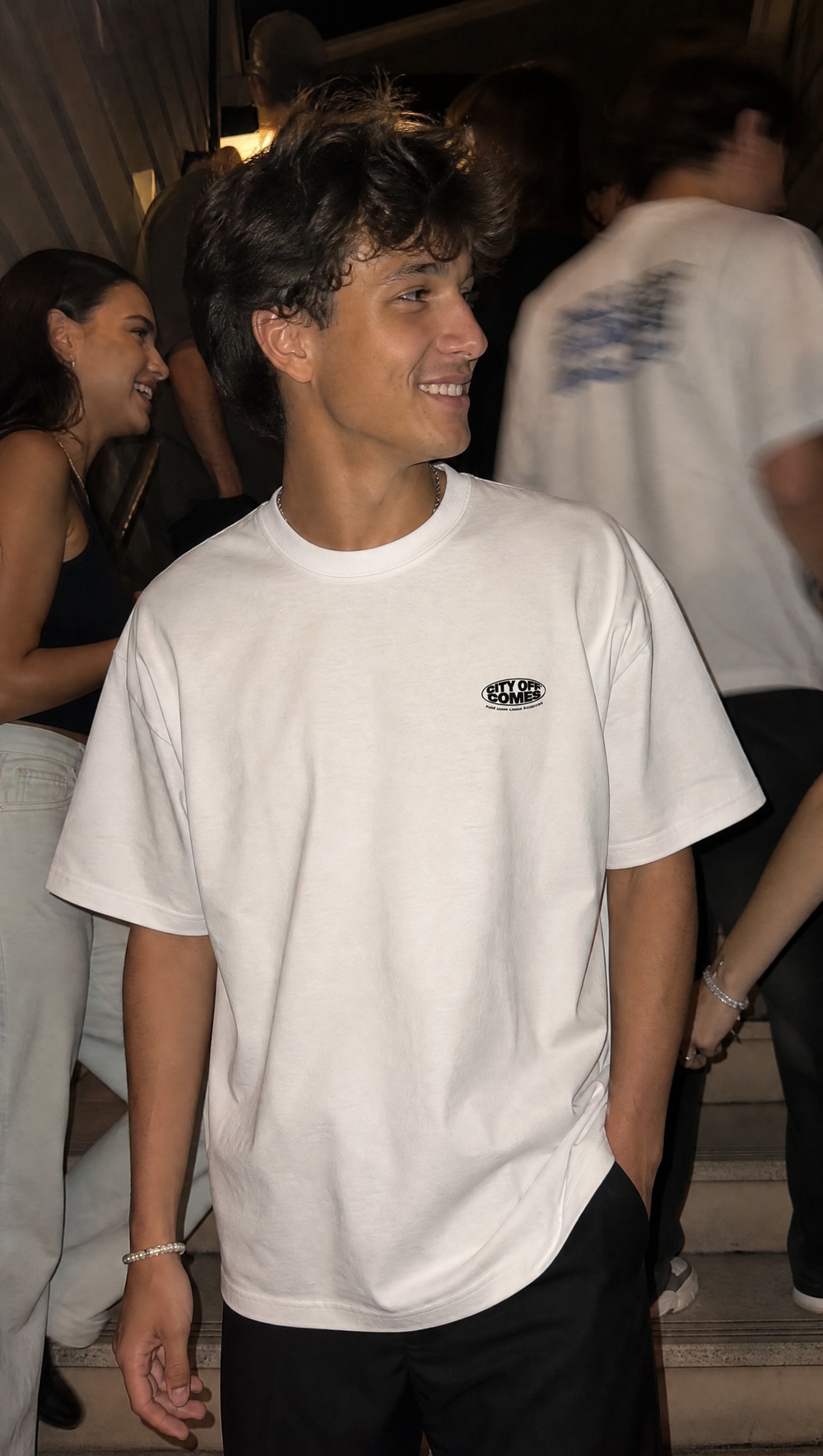 City Off Domes Pure Outline white T-shirt
