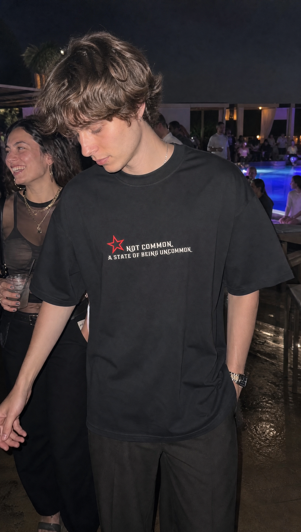 City Off Domes System Denied Black T-shirt