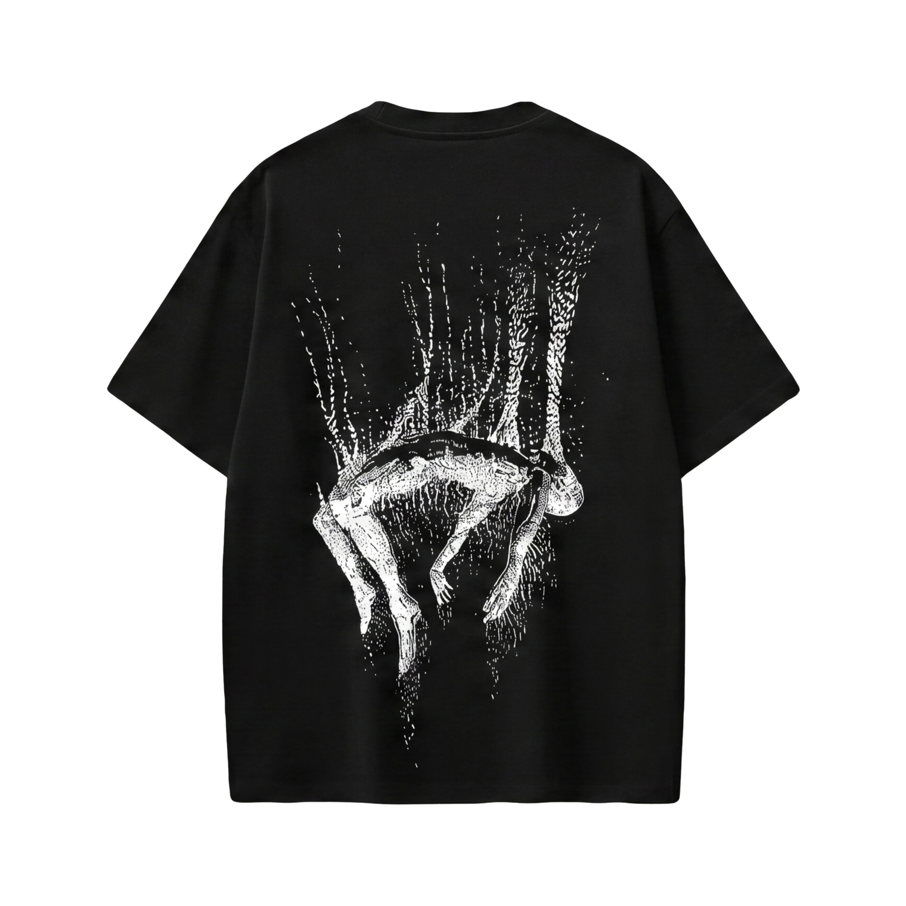 City Off Domes Signal Lost Black T-shirt