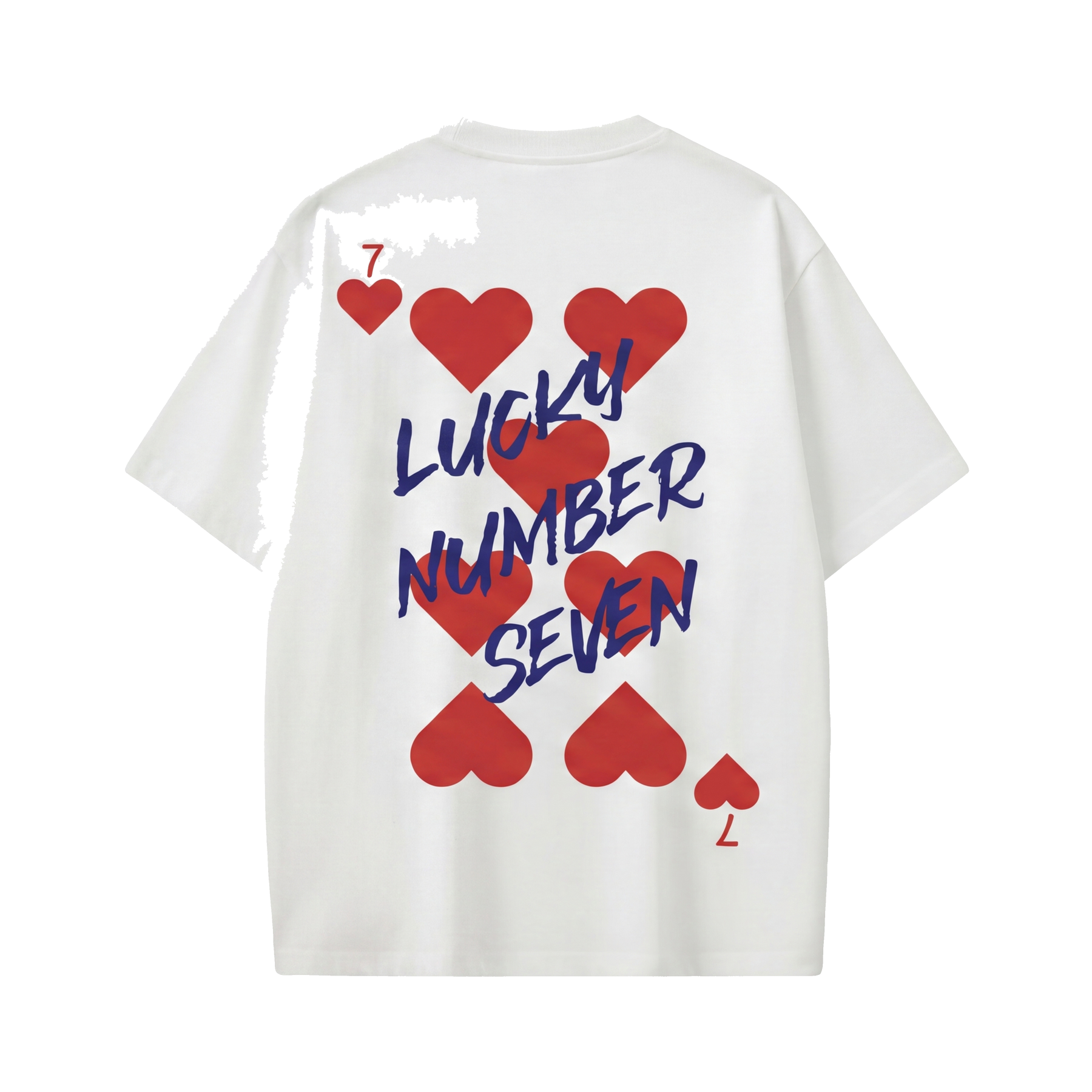 City Off Domes Lucky Number White T-shirt