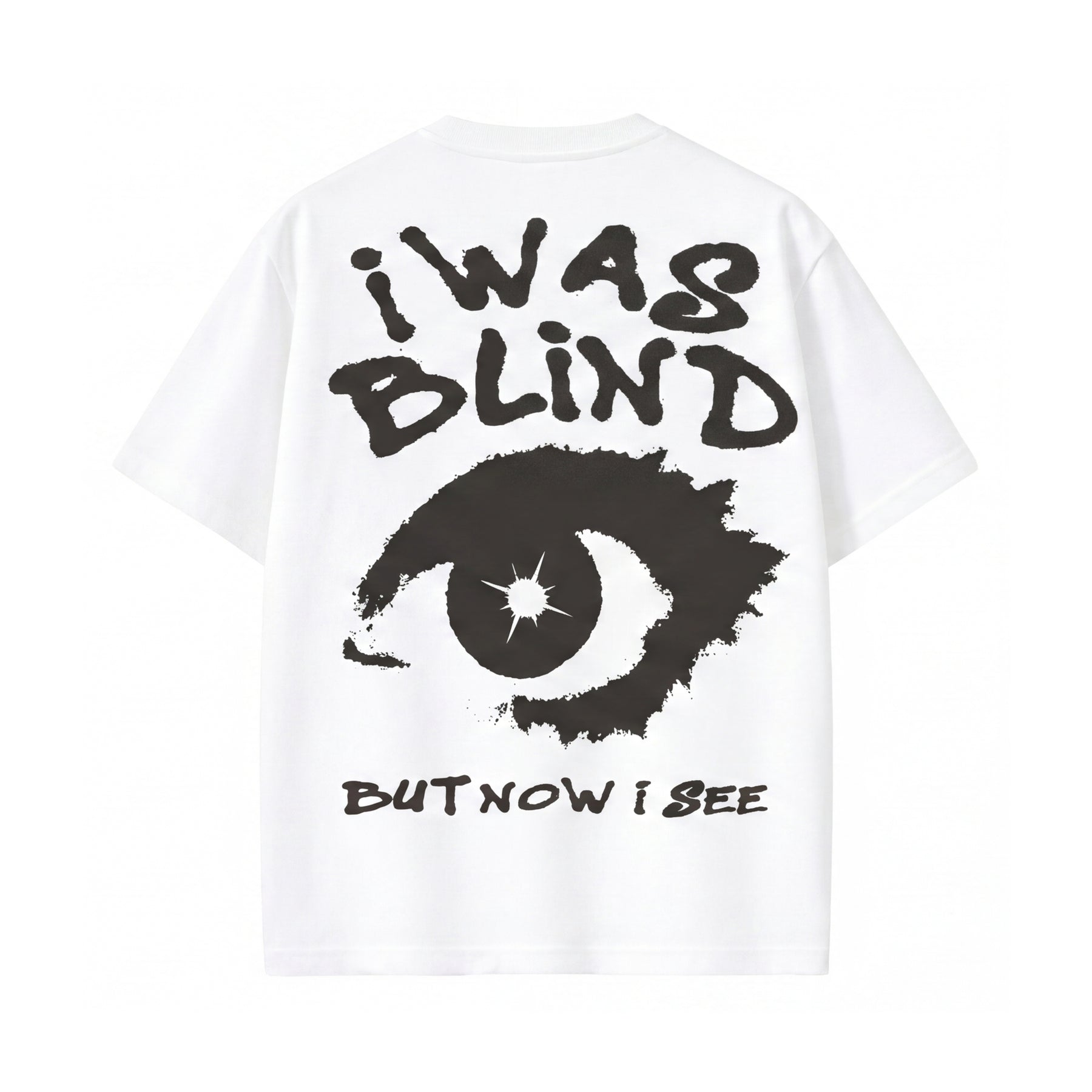 City Off Domes Black Eyes White T-shirt