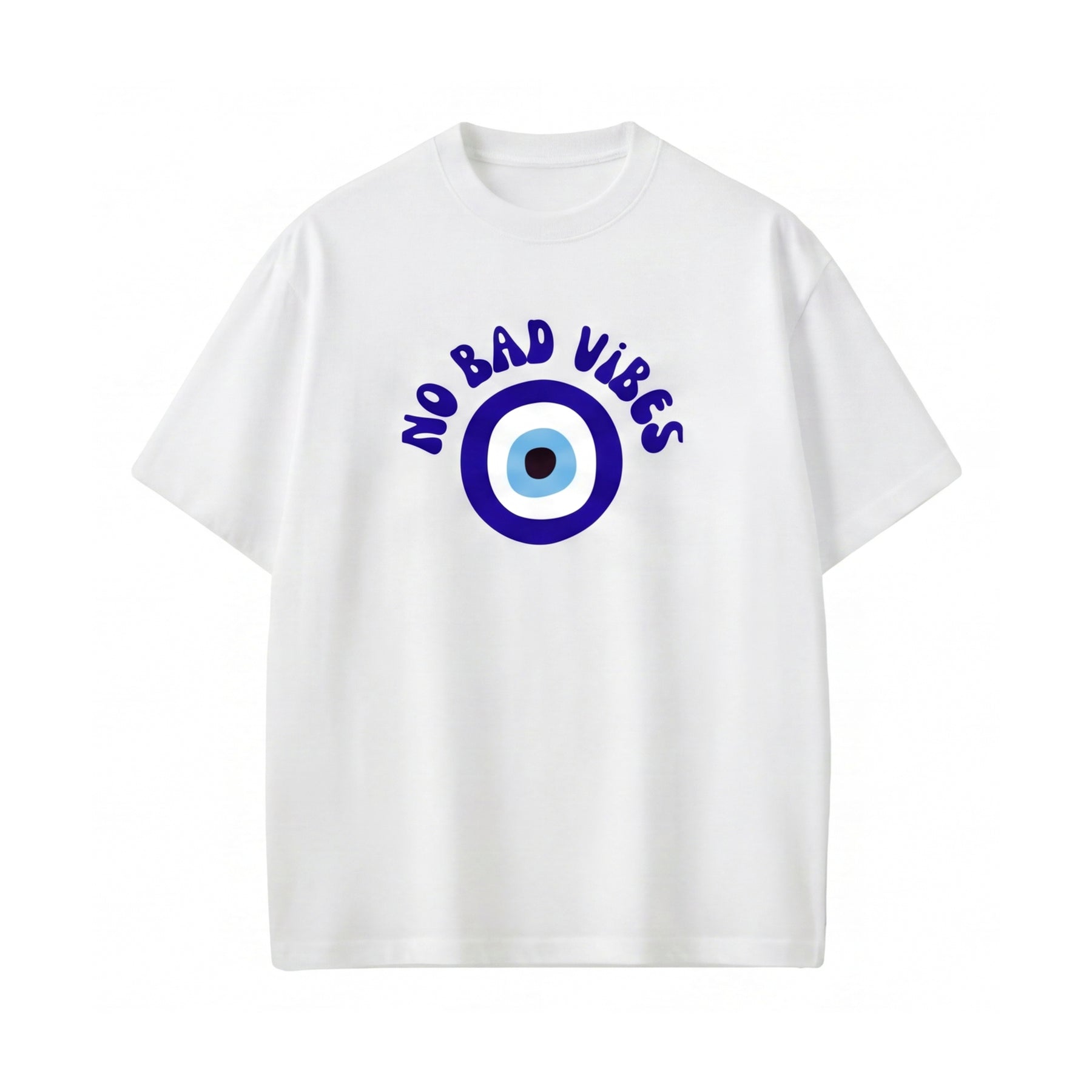 City Off Domes No Bad Vibes White T-shirt