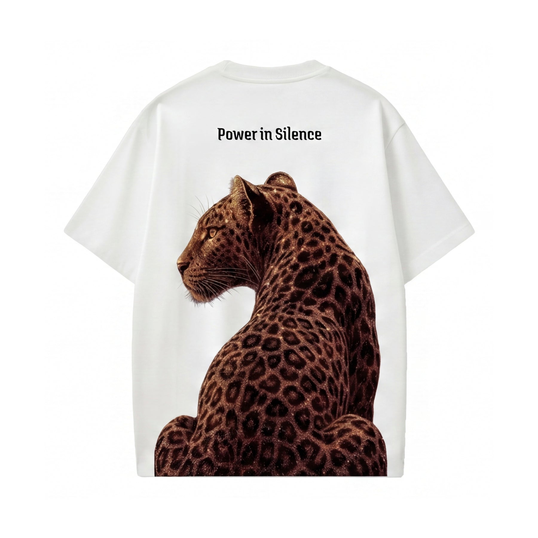 City Off Domes Power in Silence White T-shirt