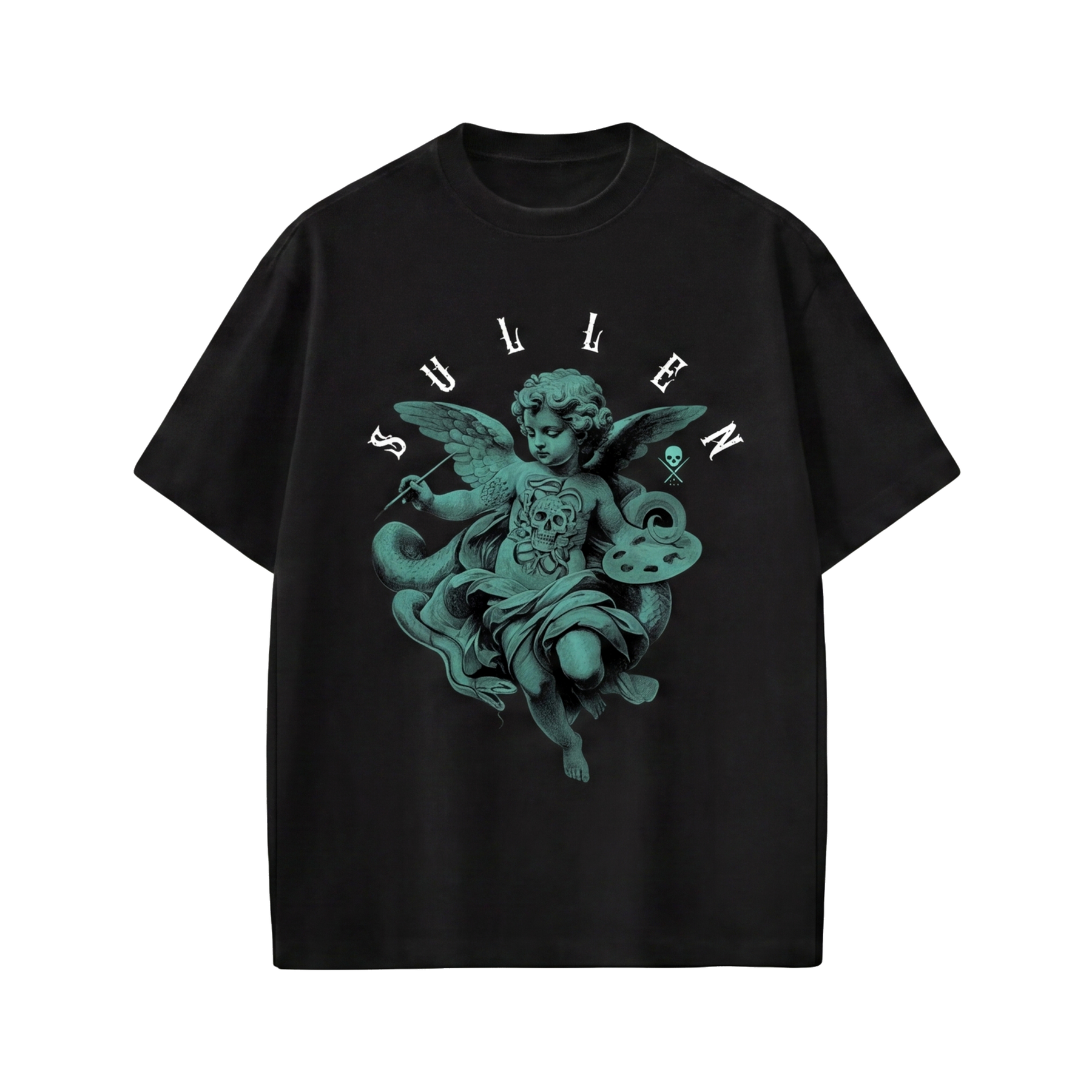 City Off Domes Silent Mind Black T-shirt