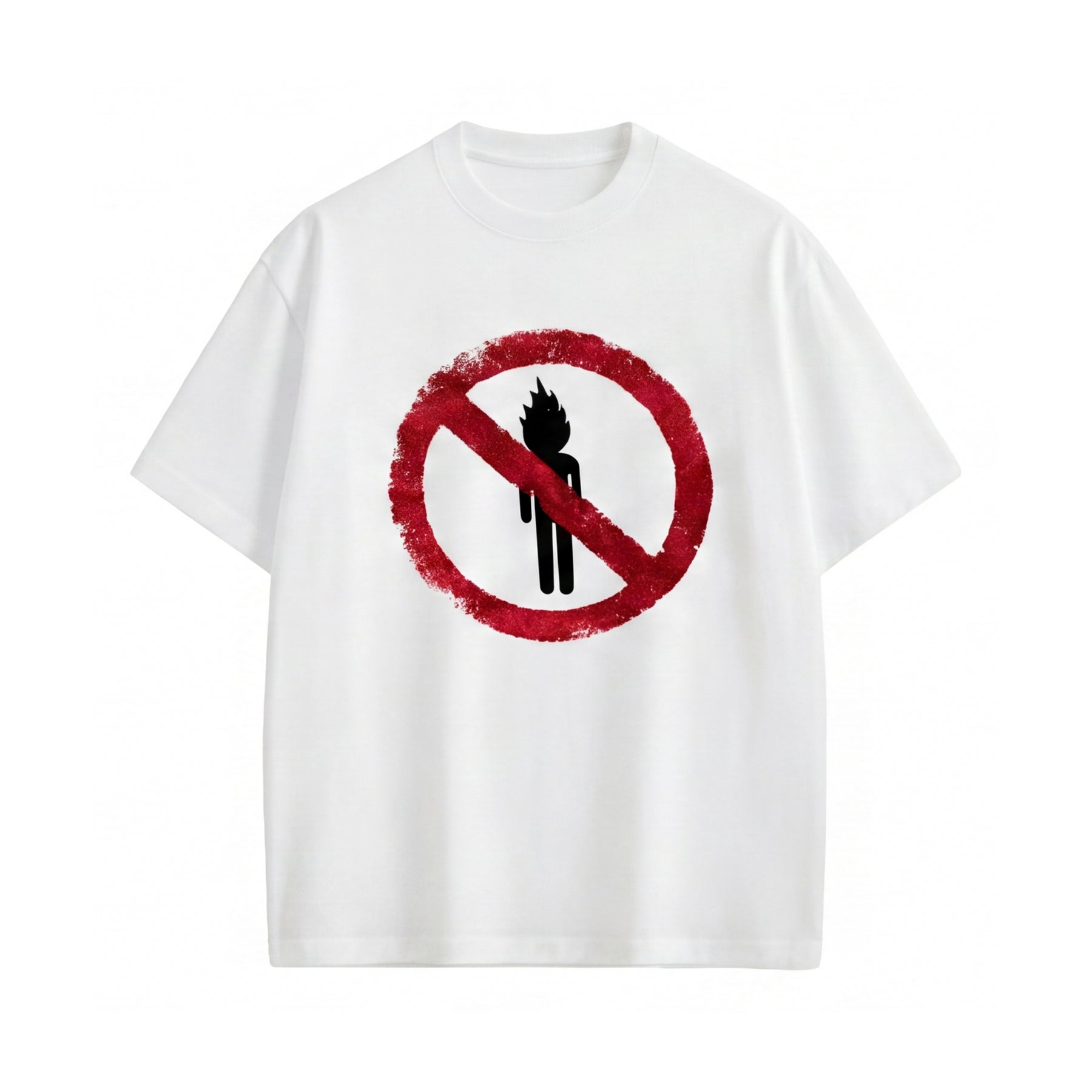 City Off Domes StreetScript White T-shirt