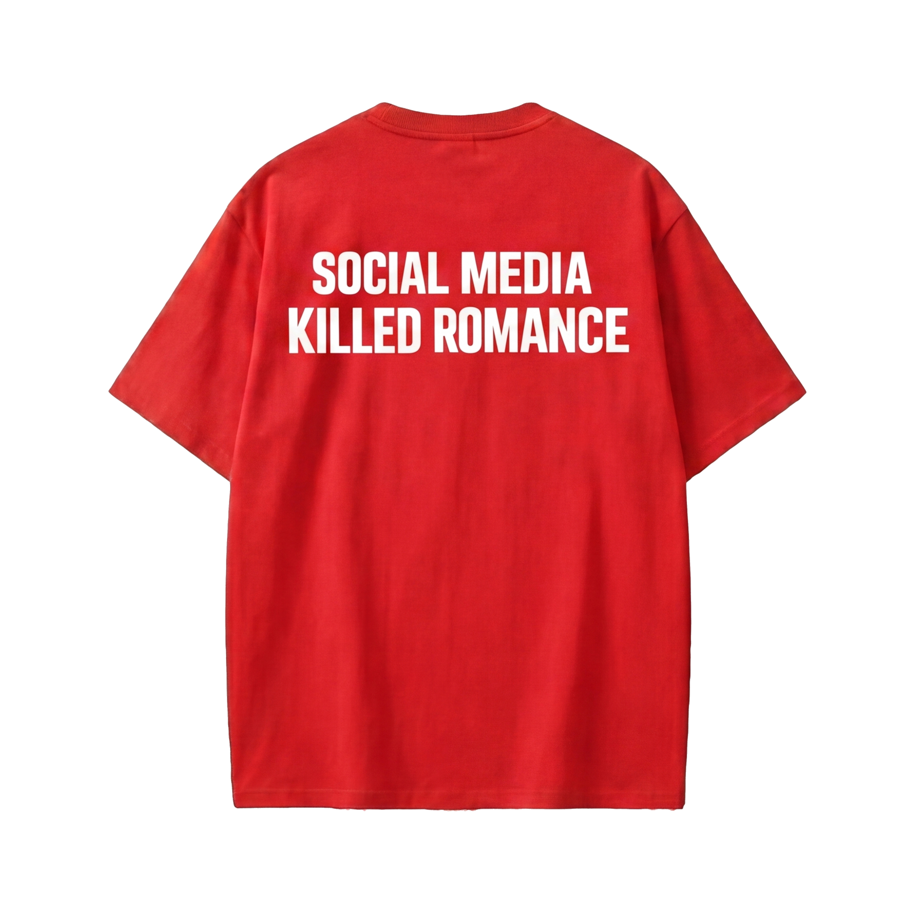City Off Domes Old Romance Red T-shirt