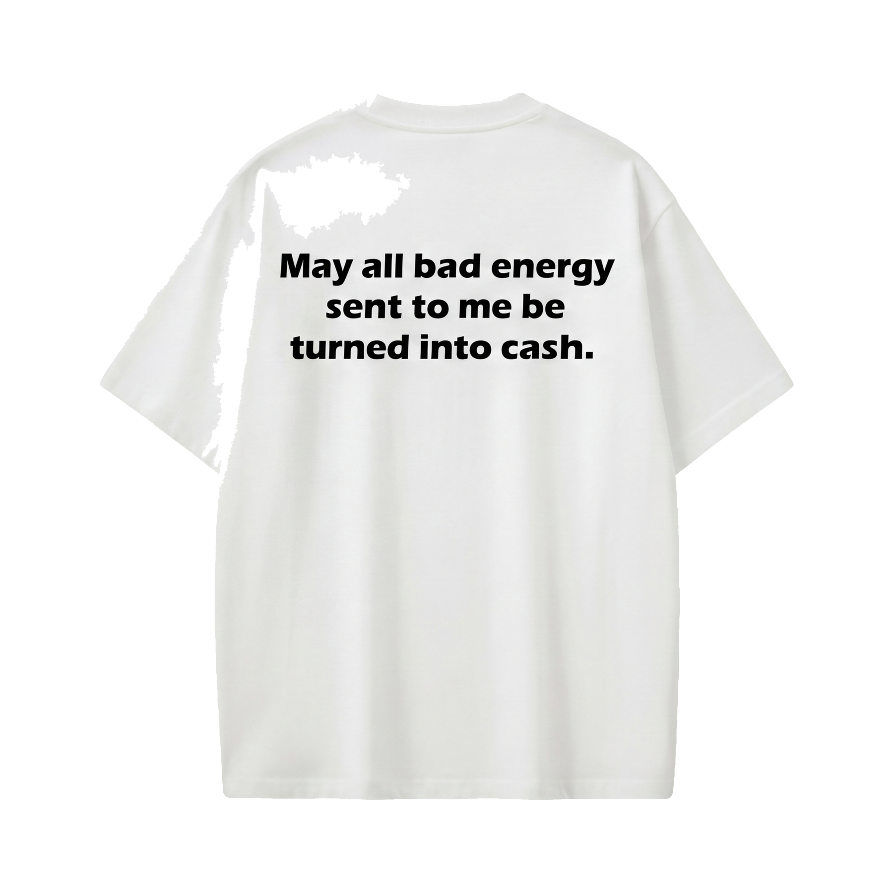 City Off Domes Bad Energy white T-shirt