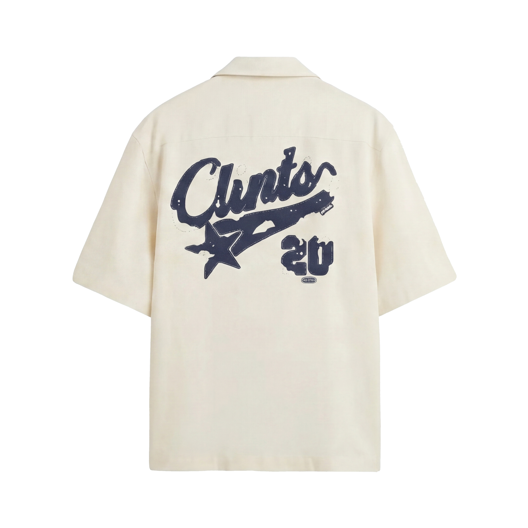 City Off Domes Apex Street White Bowling Shirt