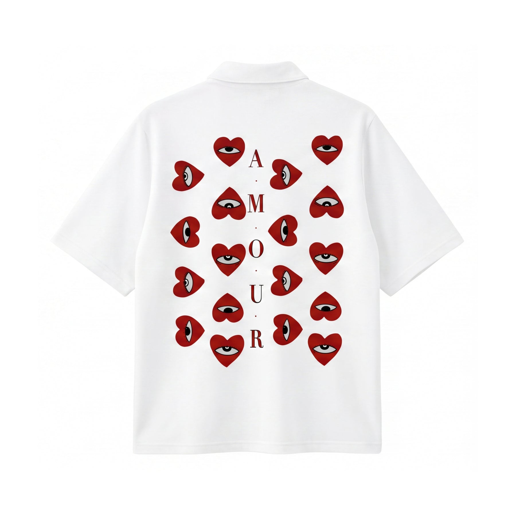 City Off Domes Anti-Pleasure Club White Quater Zip T-Shirt