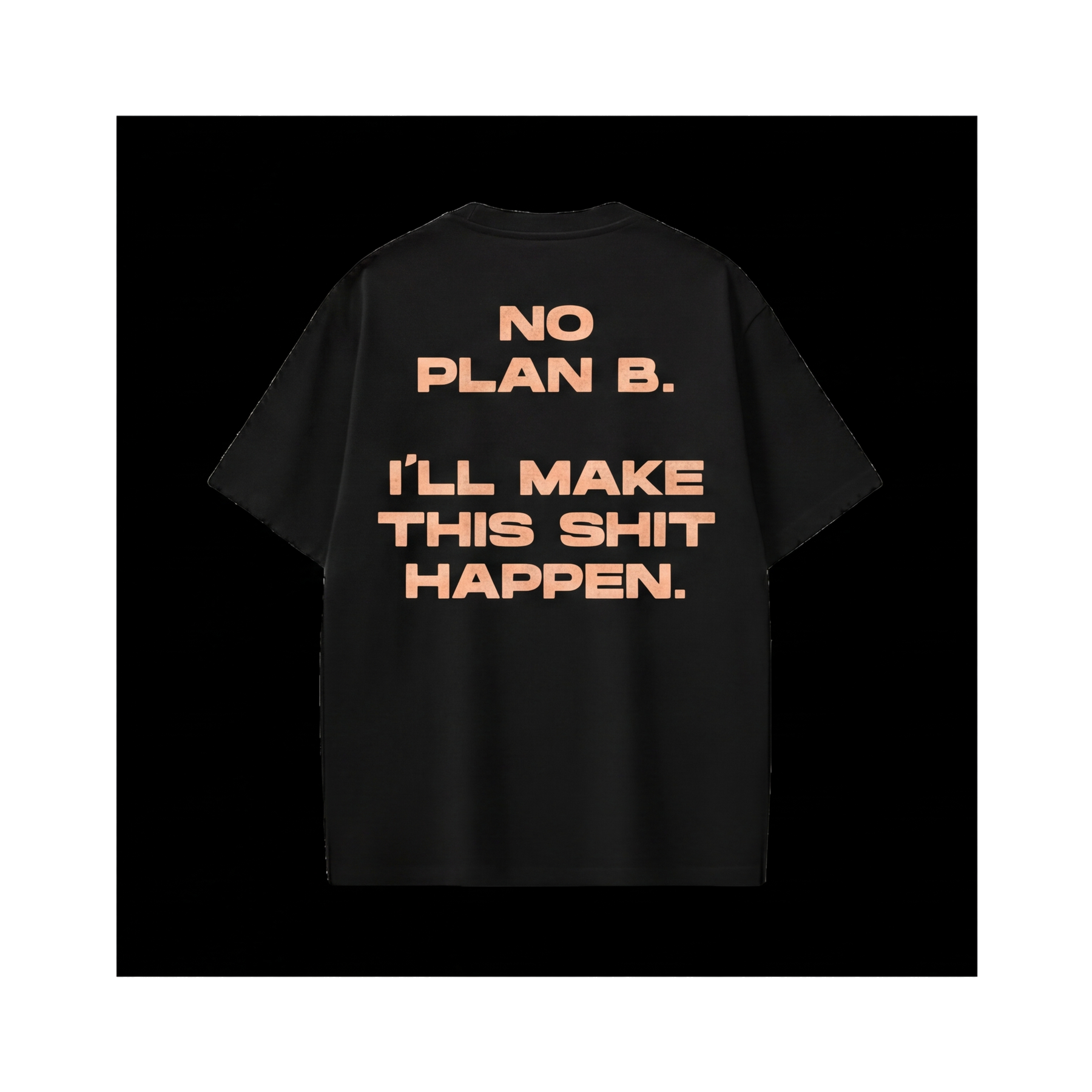 City Off Domes No Plan B Black T-shirt