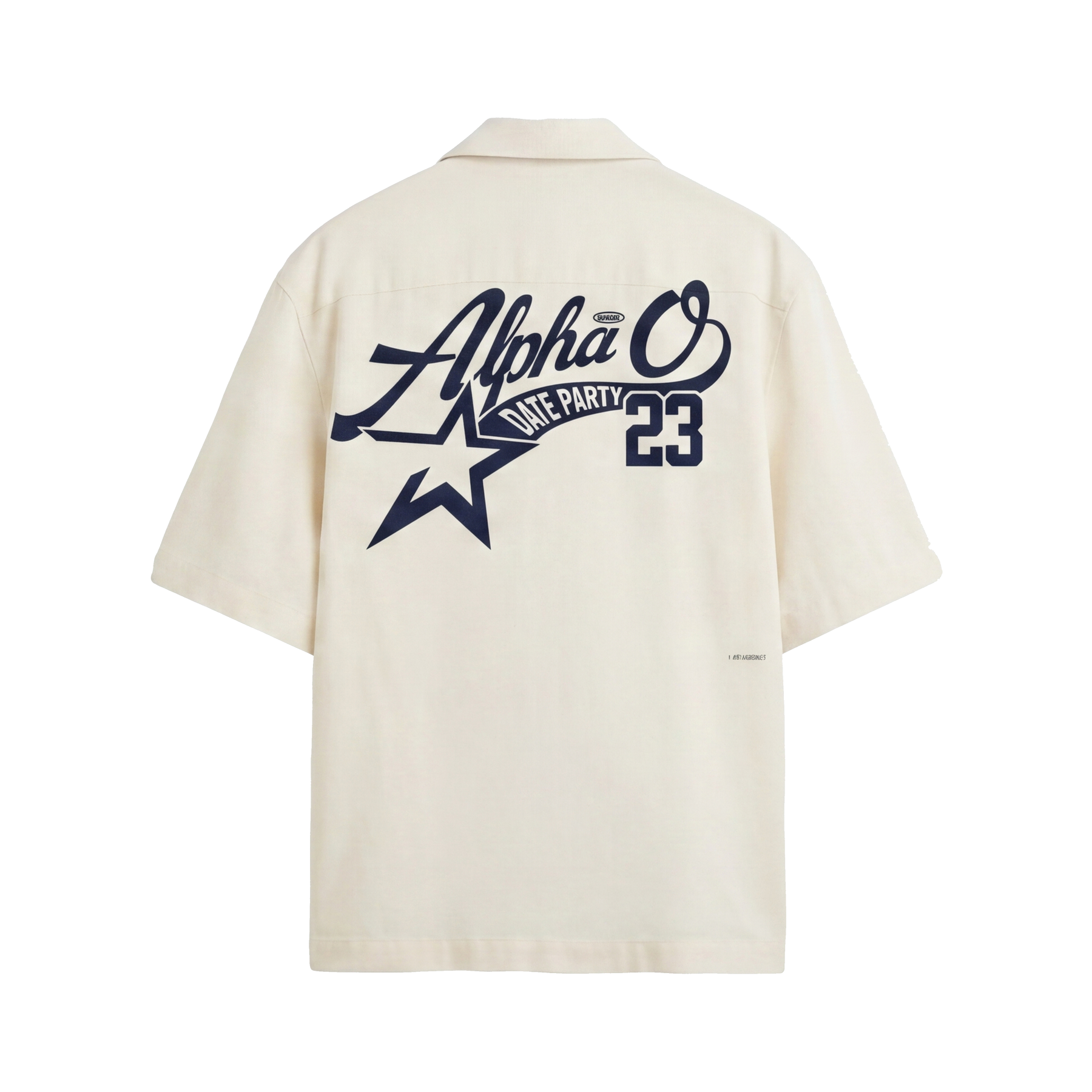 City Off Domes Rise Within White Bowling Shirt