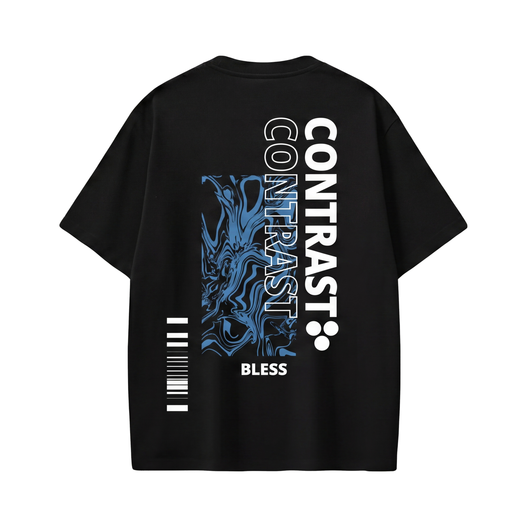 City Off Domes Static Vision Black T-shirt