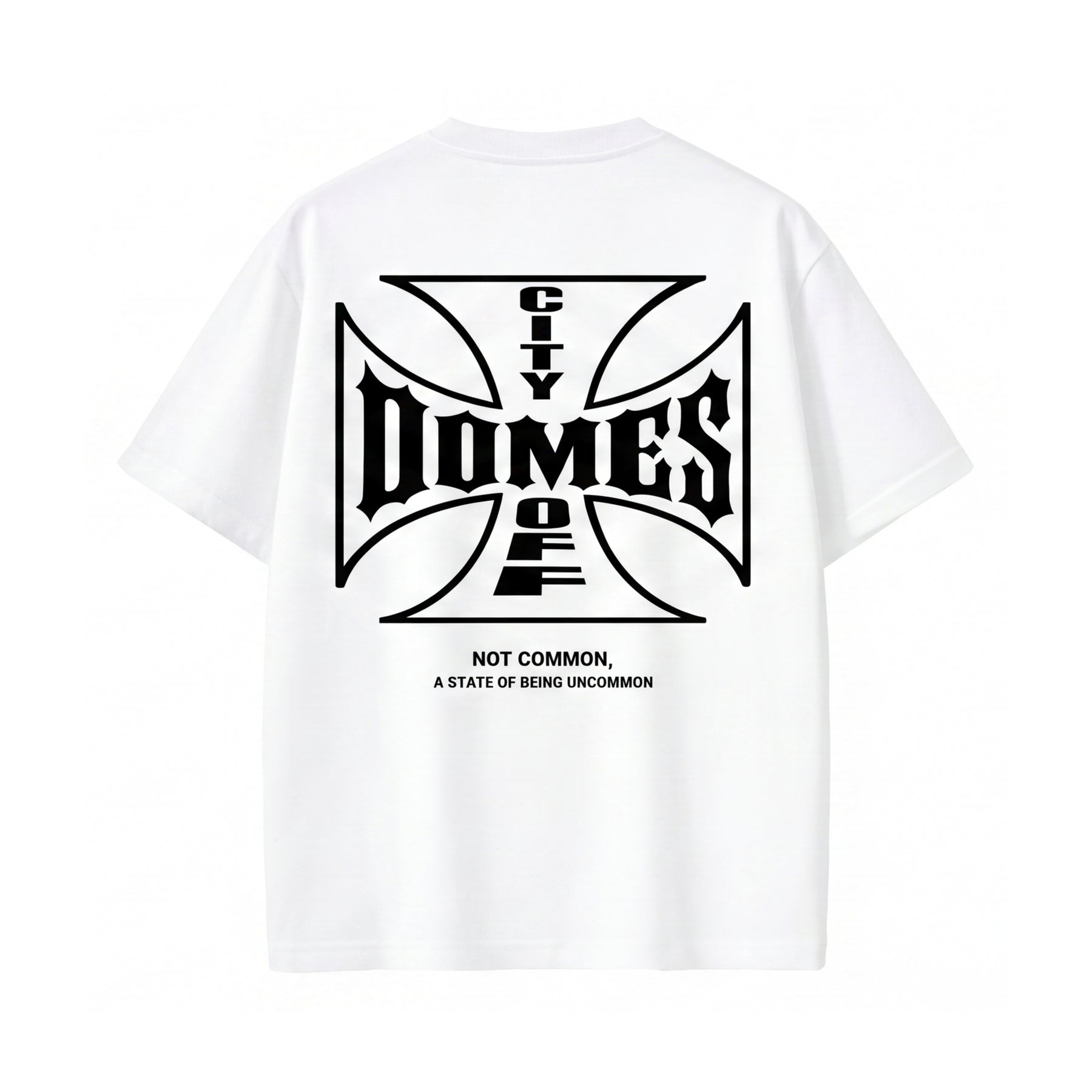 City Off Domes Not Common White T-shirt