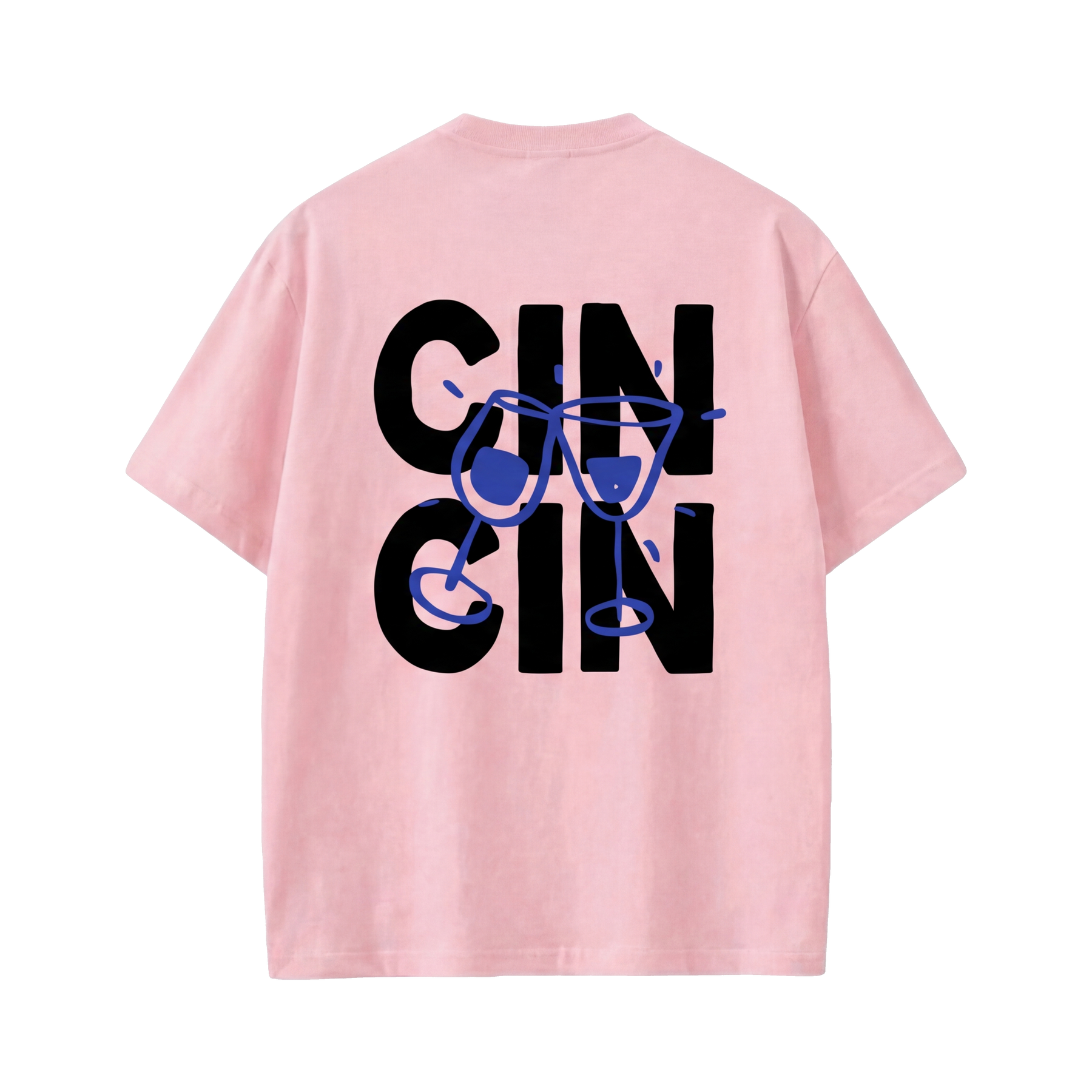 City Off Domes No Entry Club Pink T-shirt