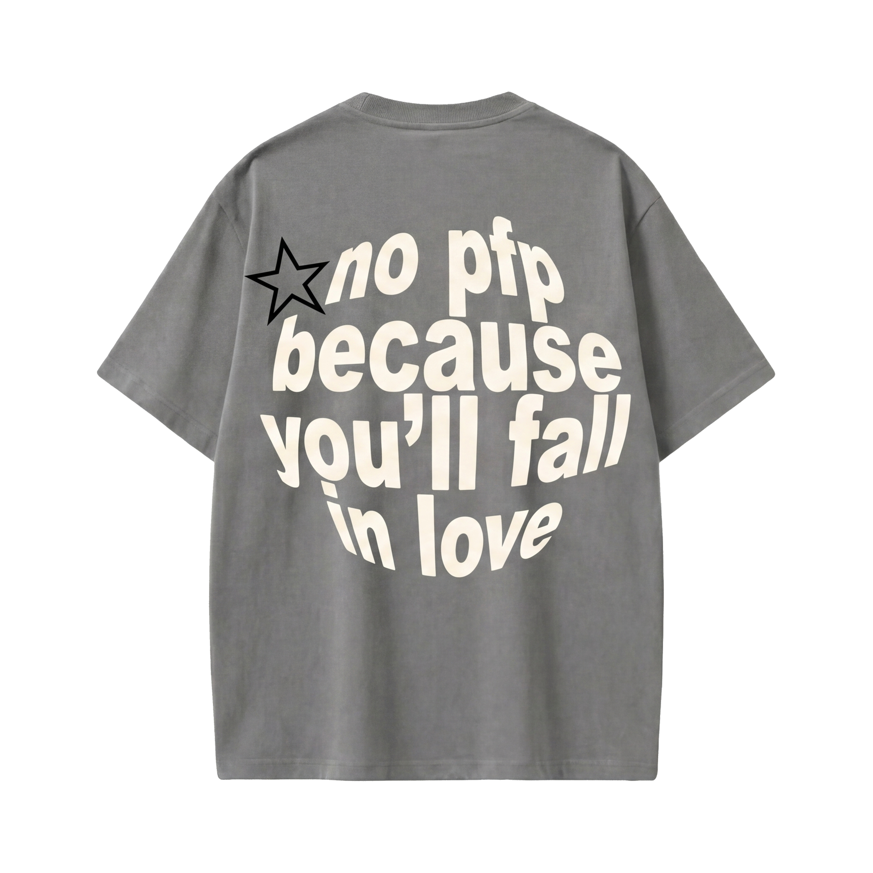 City Off Domes System Denied Gray T-shirt